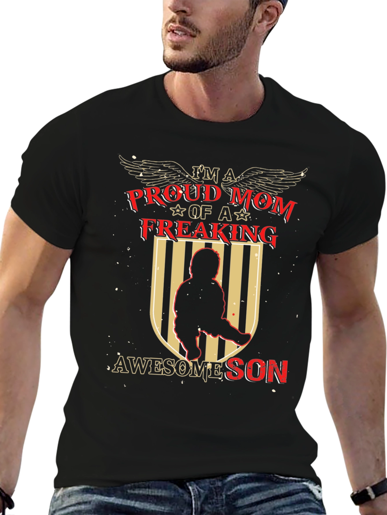 Proud Mom of an Awesome Son T-Shirt