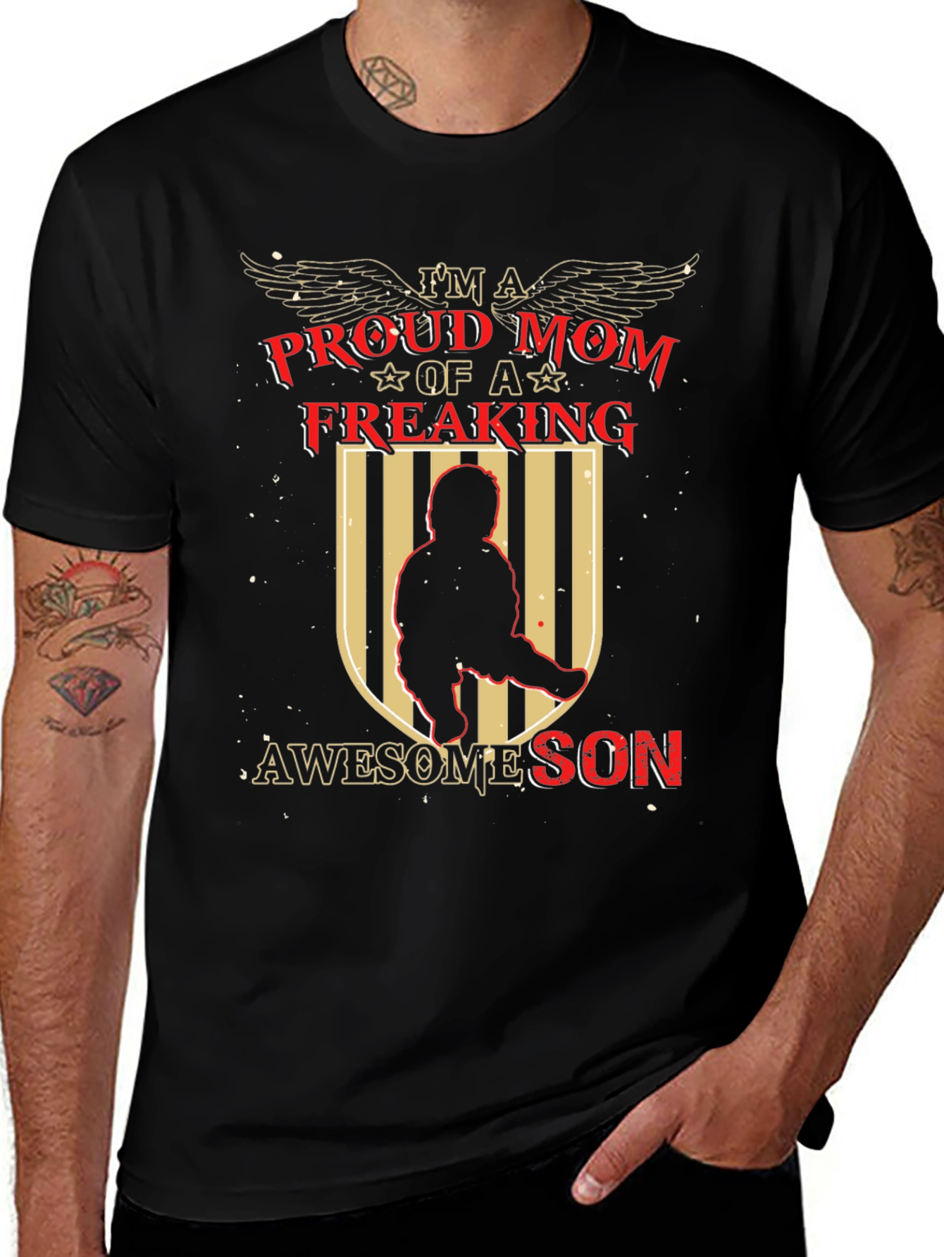 Proud Mom of an Awesome Son T-Shirt
