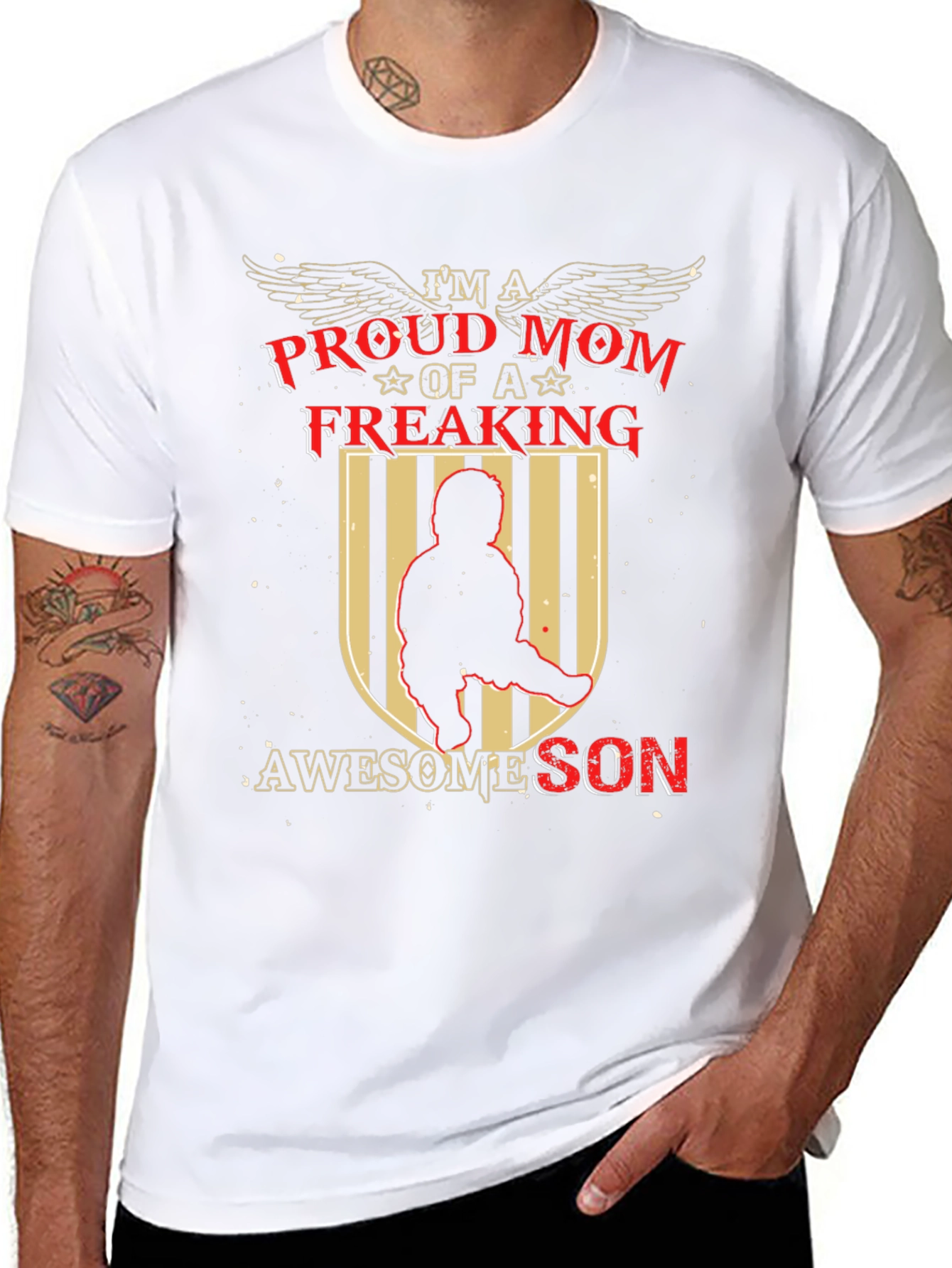 Proud Mom of an Awesome Son T-Shirt