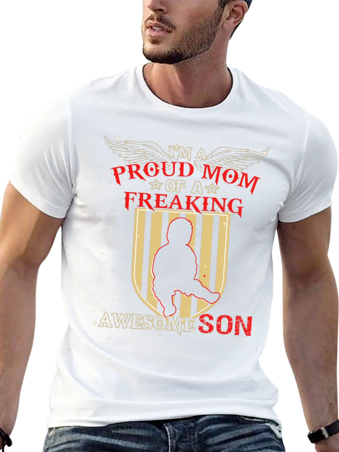 Proud Mom of an Awesome Son T-Shirt