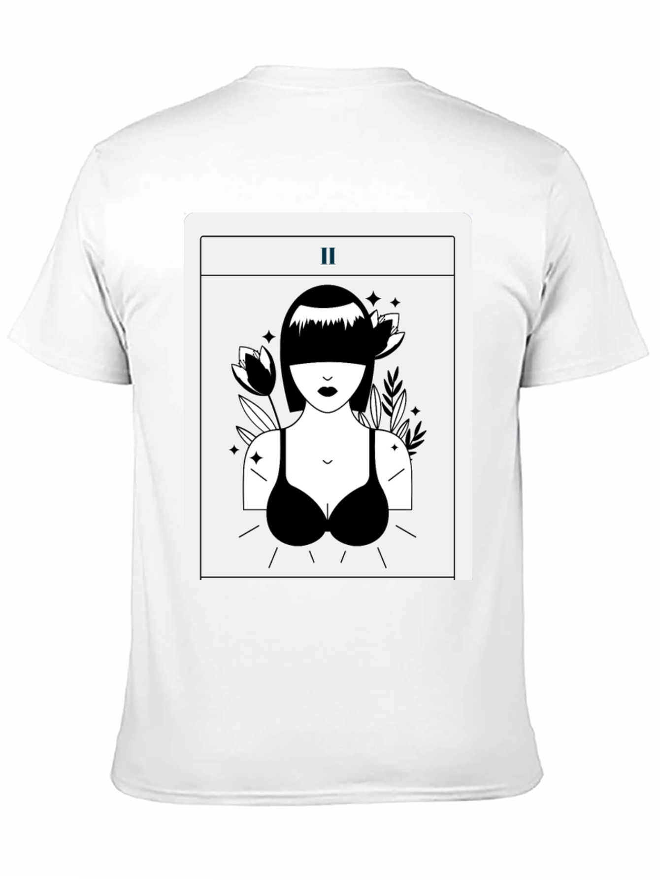 Tarot Card Black Graphic Tee