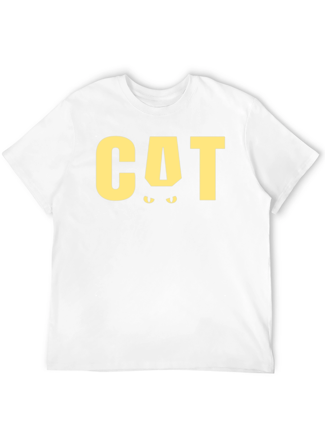 Cat Eyes T-Shirt: Black Cat Graphic Tee