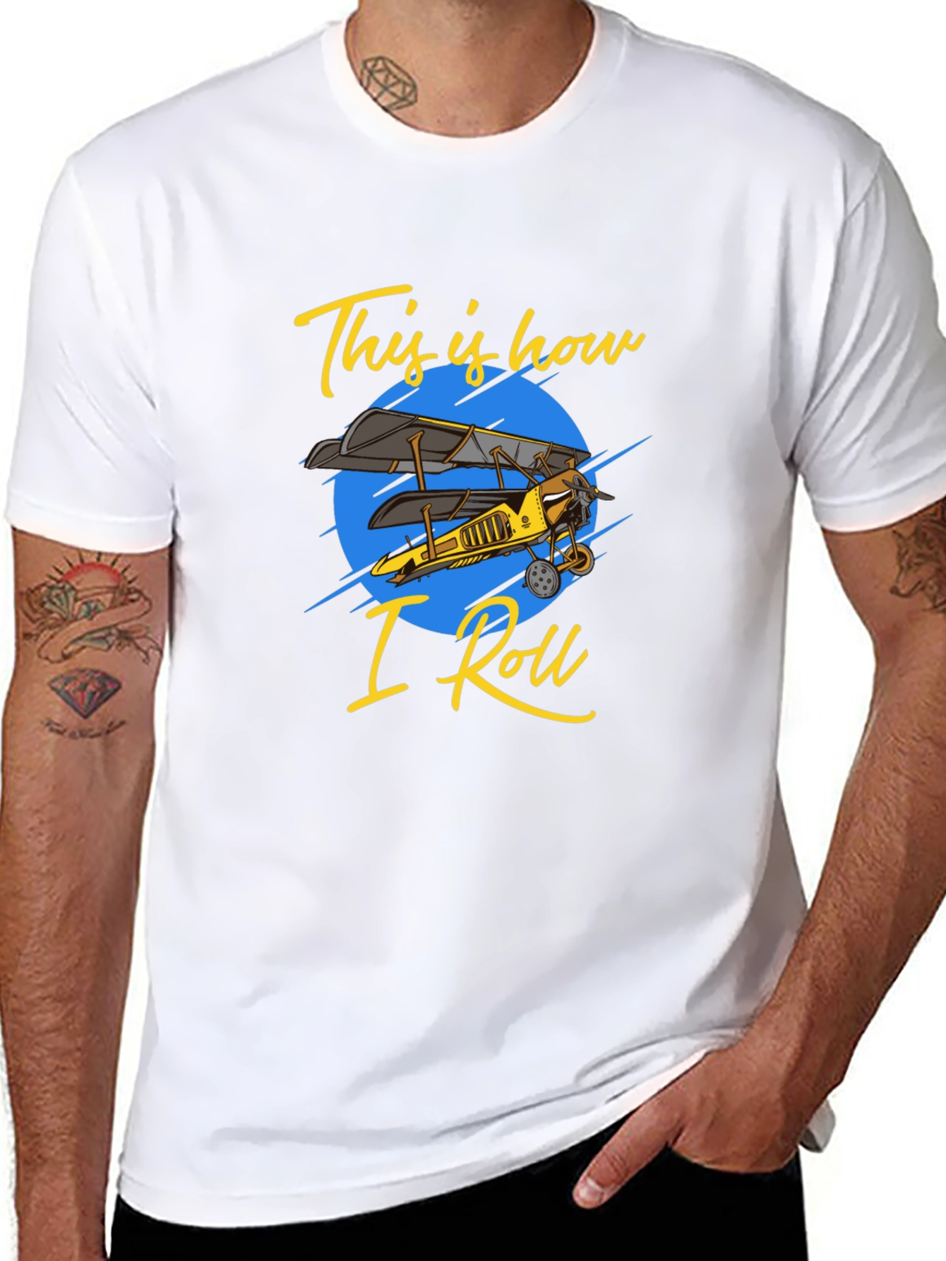 This Is How I Roll Biplane T-Shirt