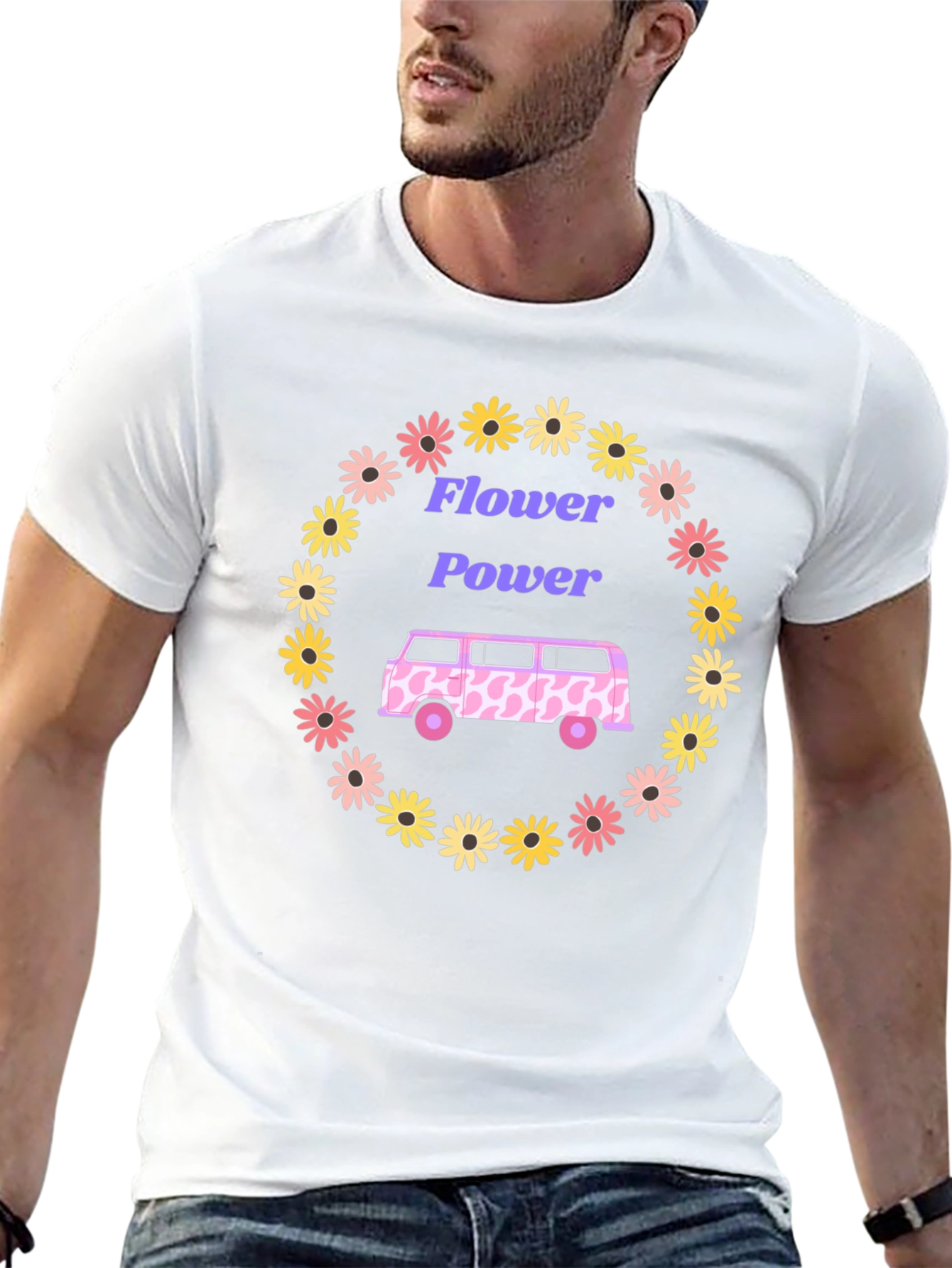 Flower Power Graphic Tee