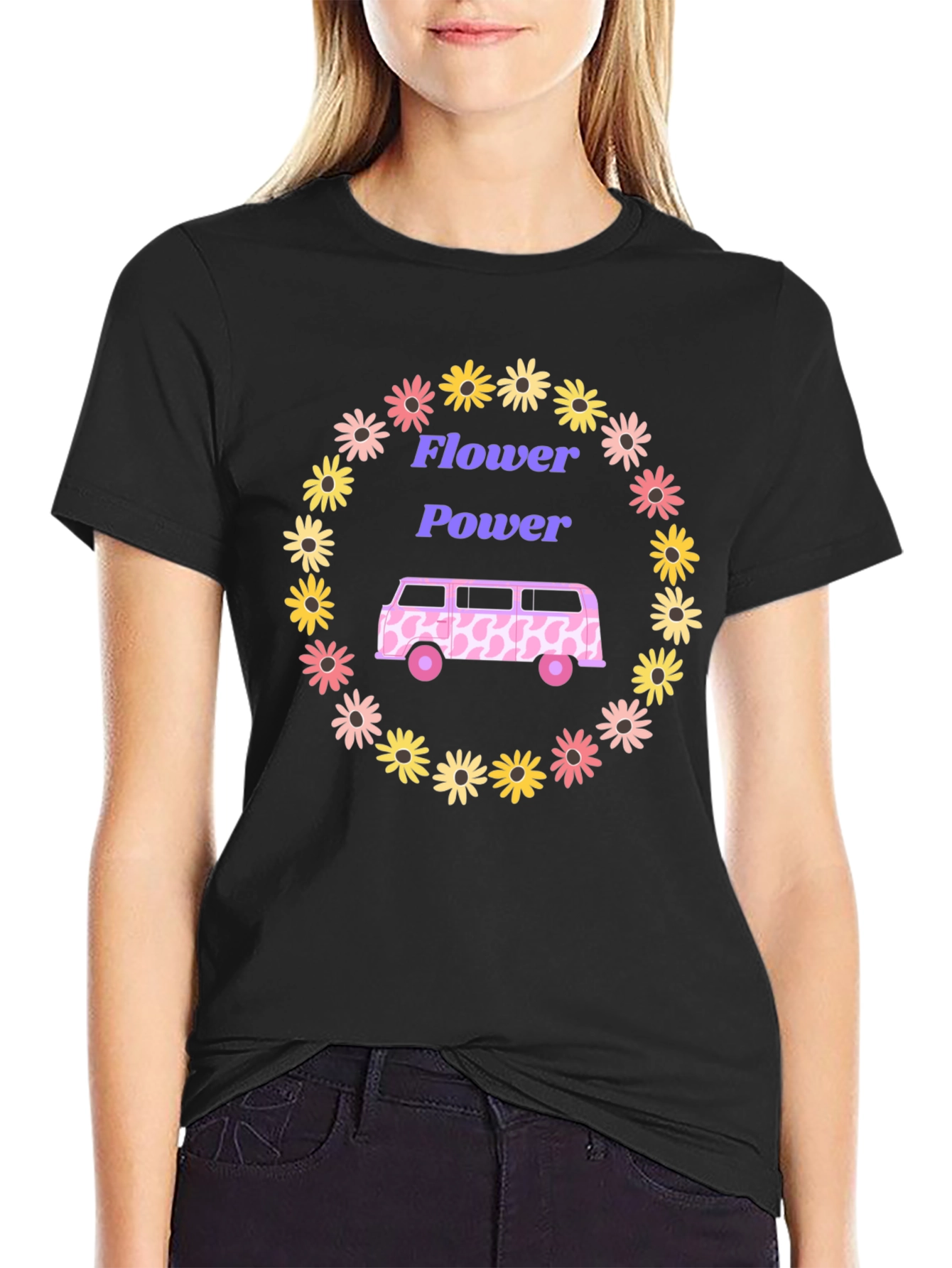 Flower Power Graphic Tee