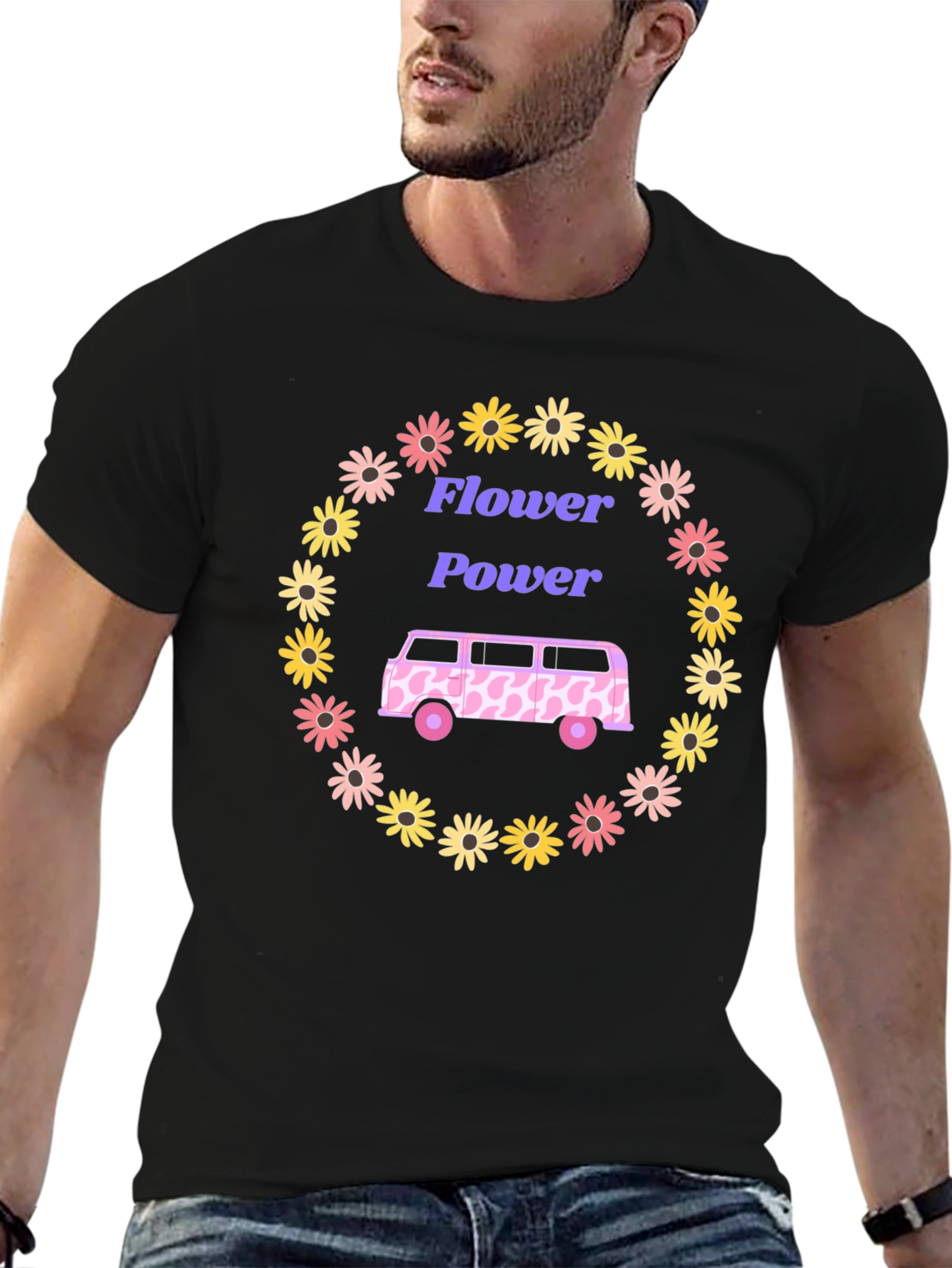 Flower Power Graphic Tee