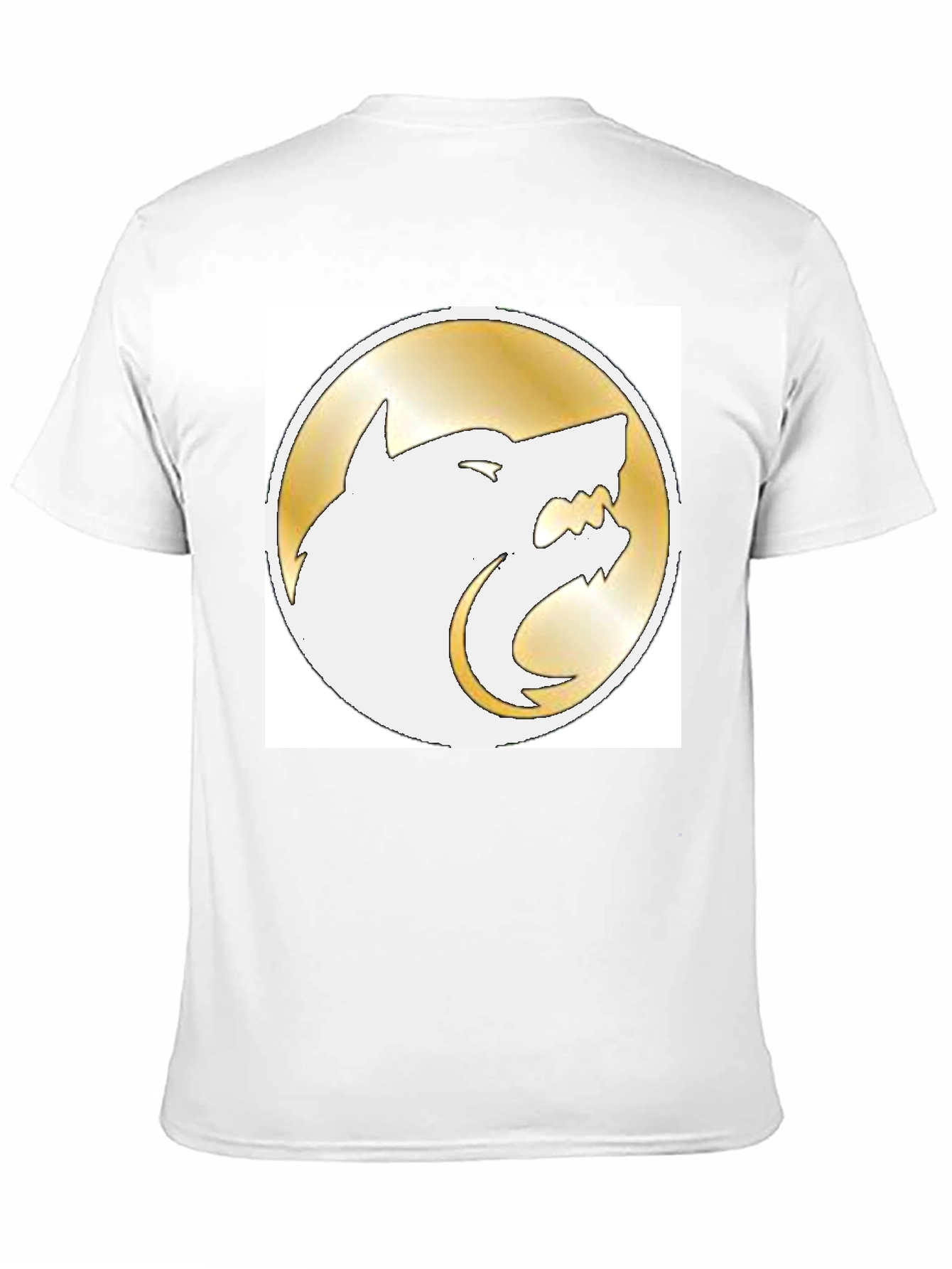 Wolf Emblem Black T-Shirt