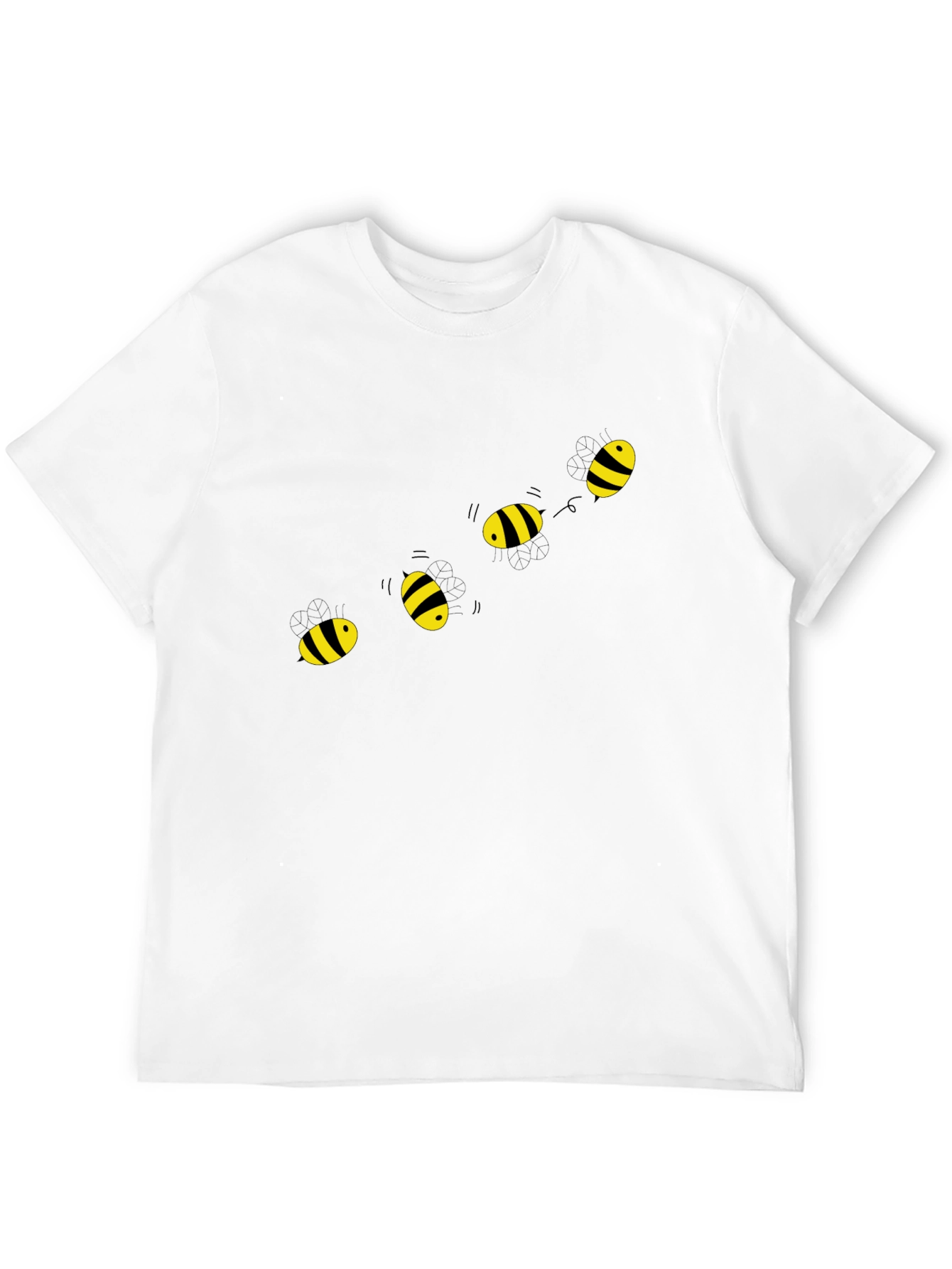 Bee Graphic Black T-Shirt