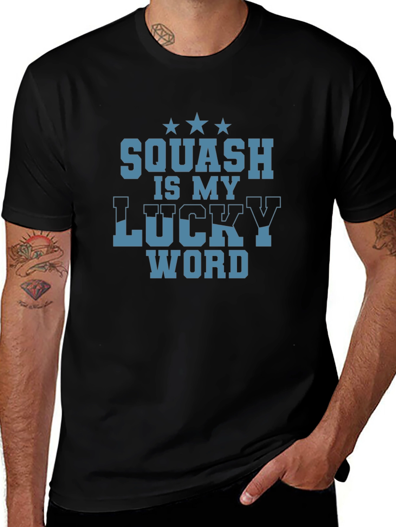 Squash is My Lucky Word T-Shirt