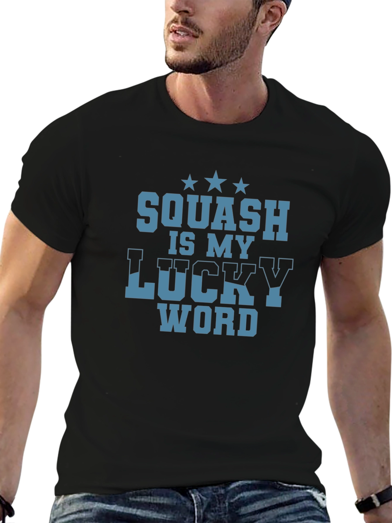Squash is My Lucky Word T-Shirt