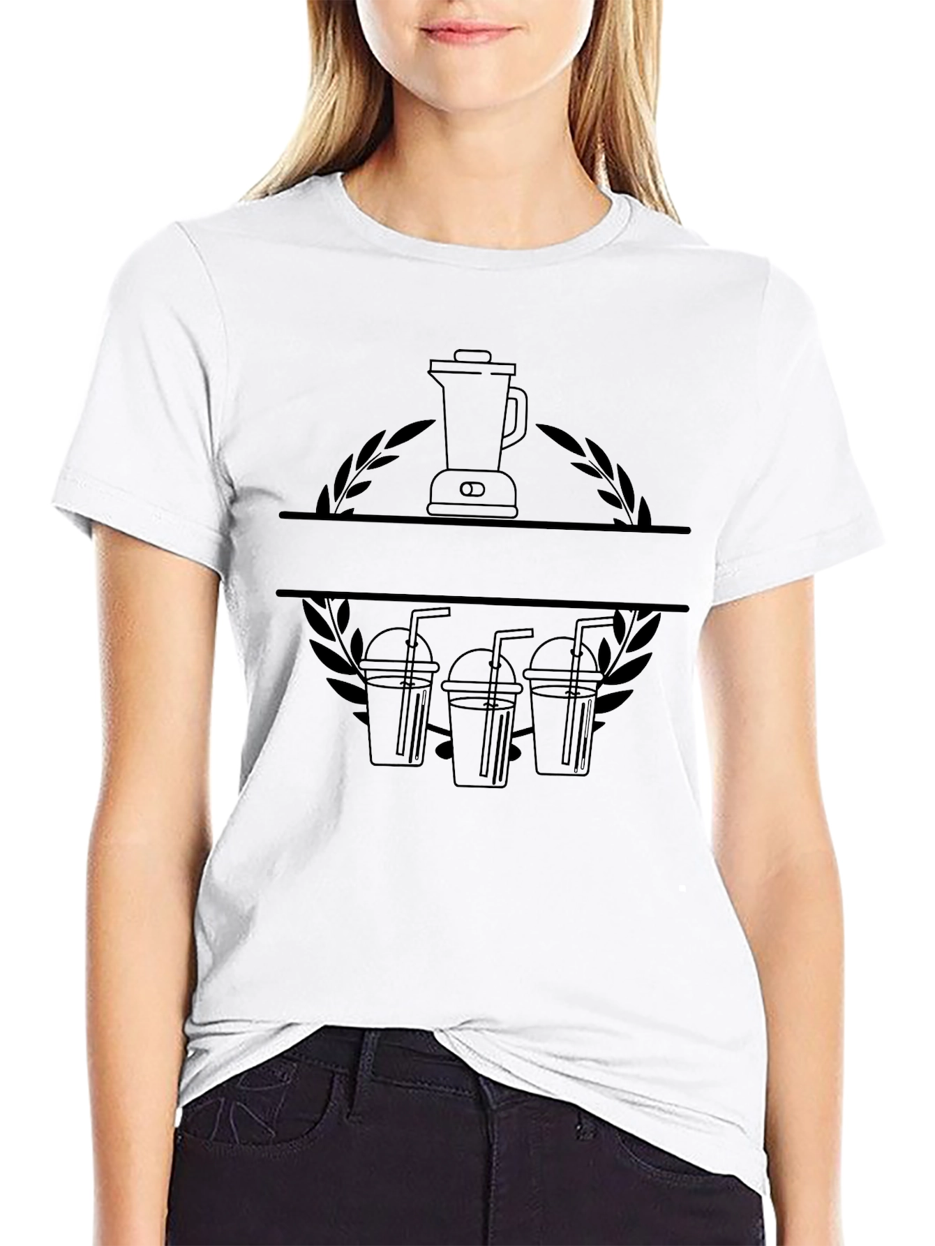 Blender & Smoothie Tee - Trendy Graphic T-Shirt