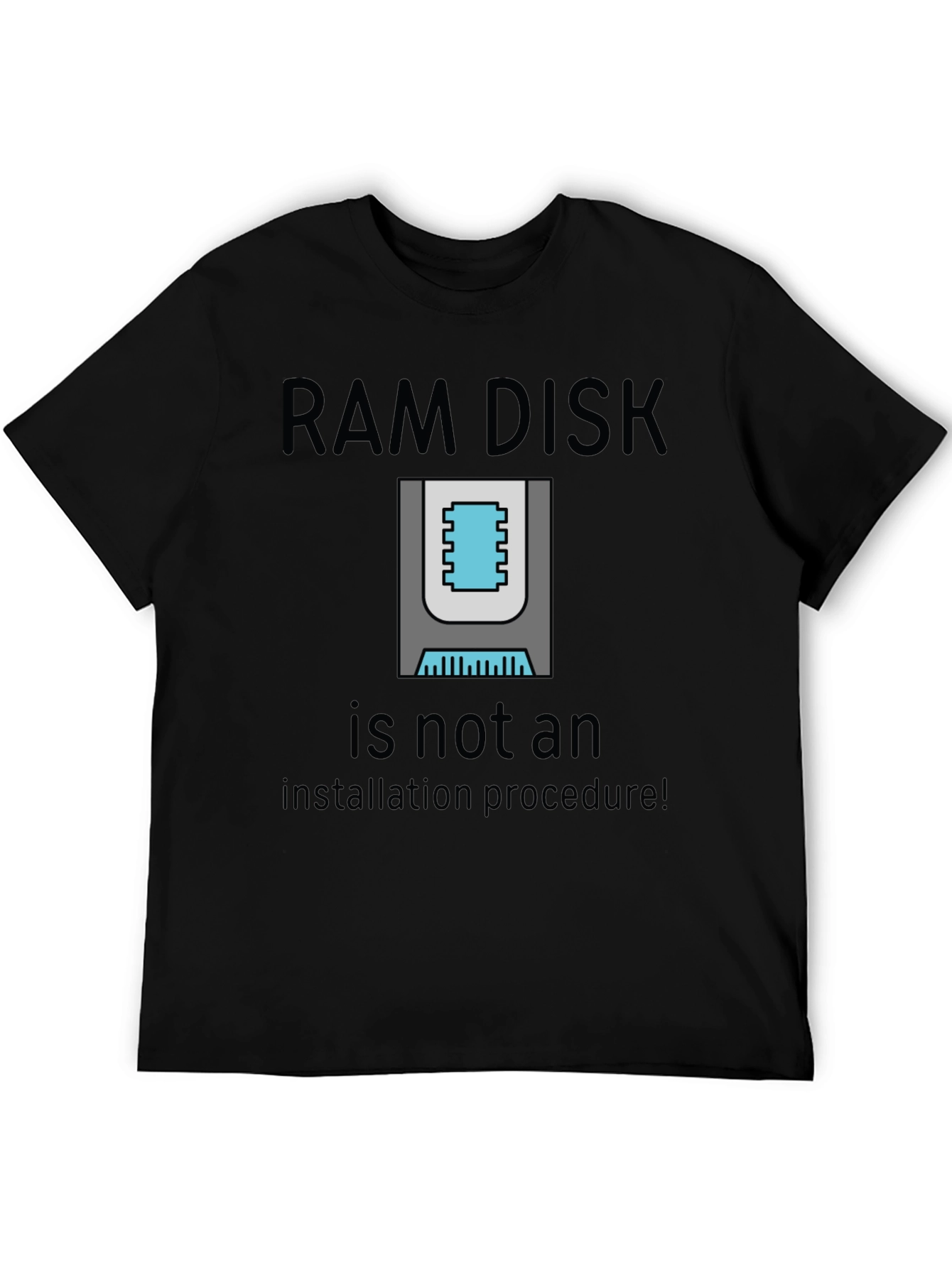 RAM Disk T-Shirt - Geeky Computer Humor Tee