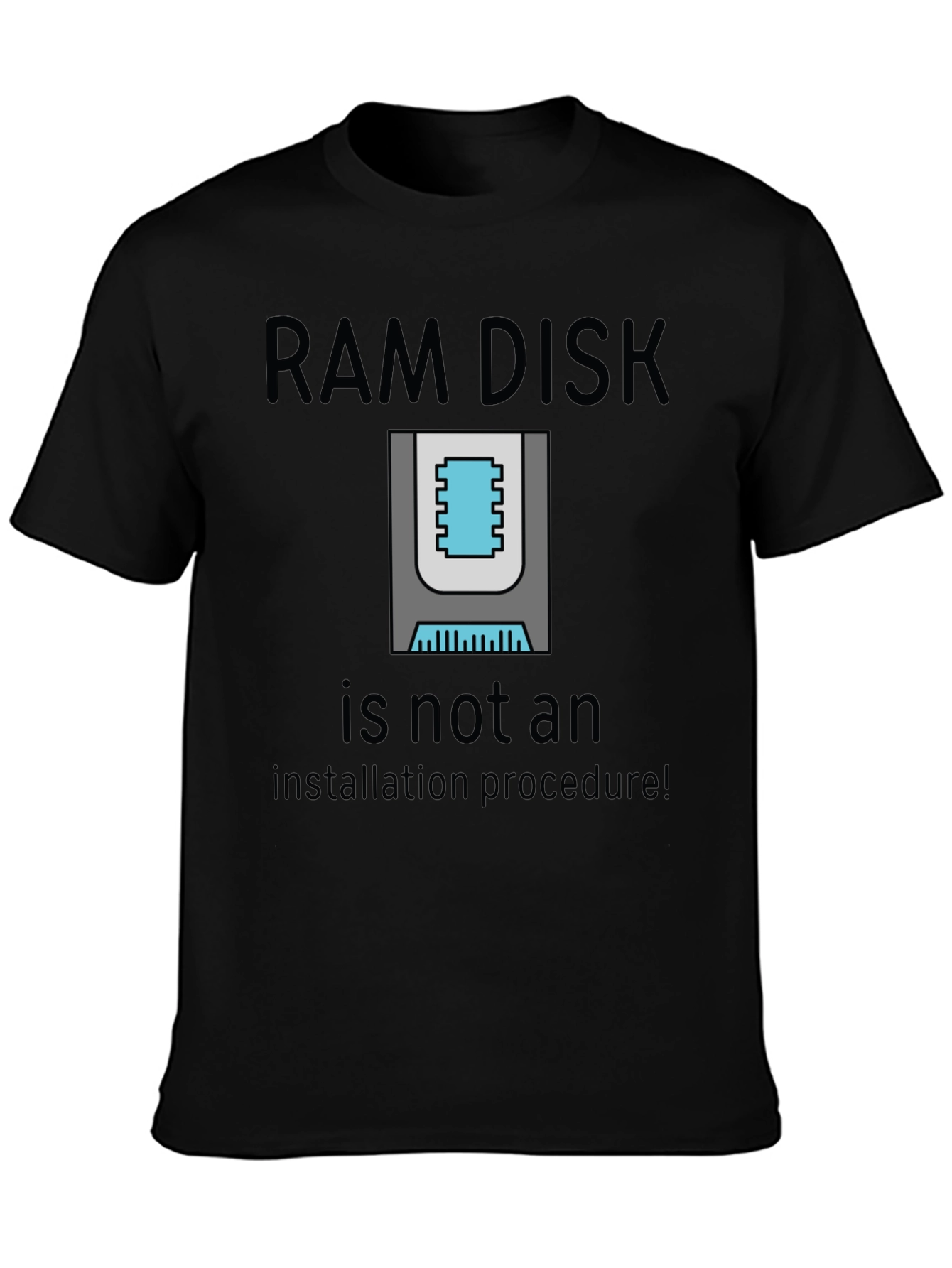 RAM Disk T-Shirt - Geeky Computer Humor Tee