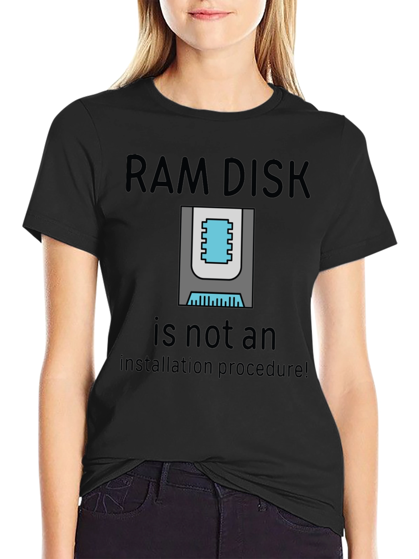 RAM Disk T-Shirt - Geeky Computer Humor Tee