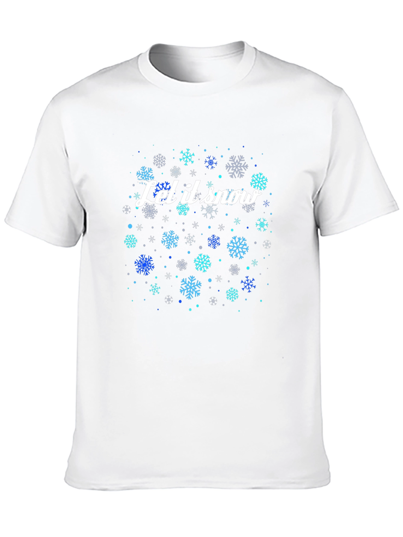 Let it Snow T-Shirt - Festive Winter Tee