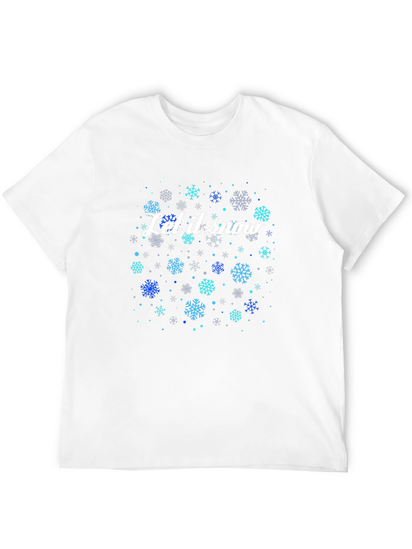 Let it Snow T-Shirt - Festive Winter Tee