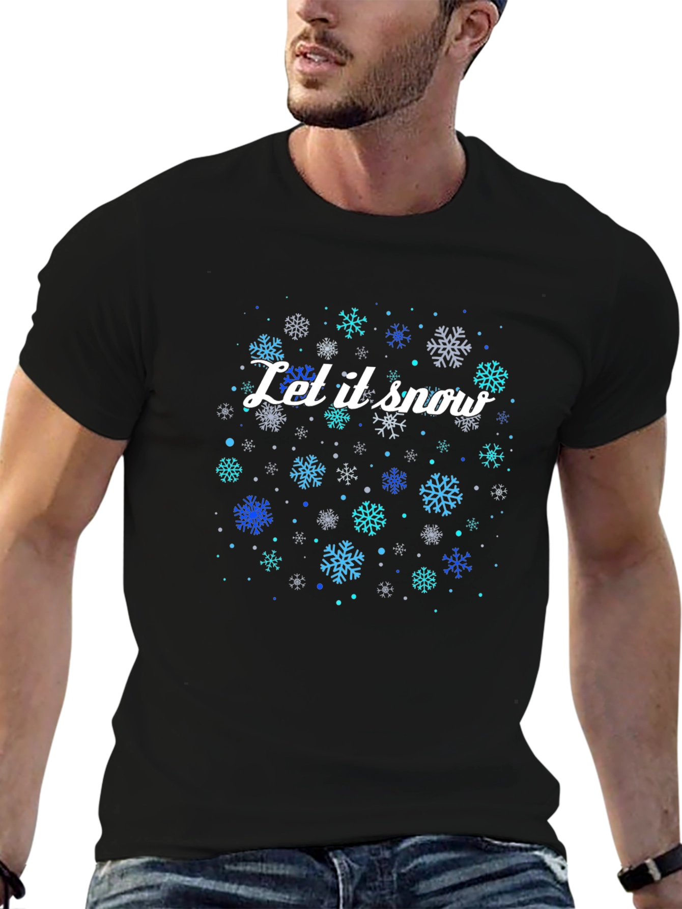 Let it Snow T-Shirt - Festive Winter Tee