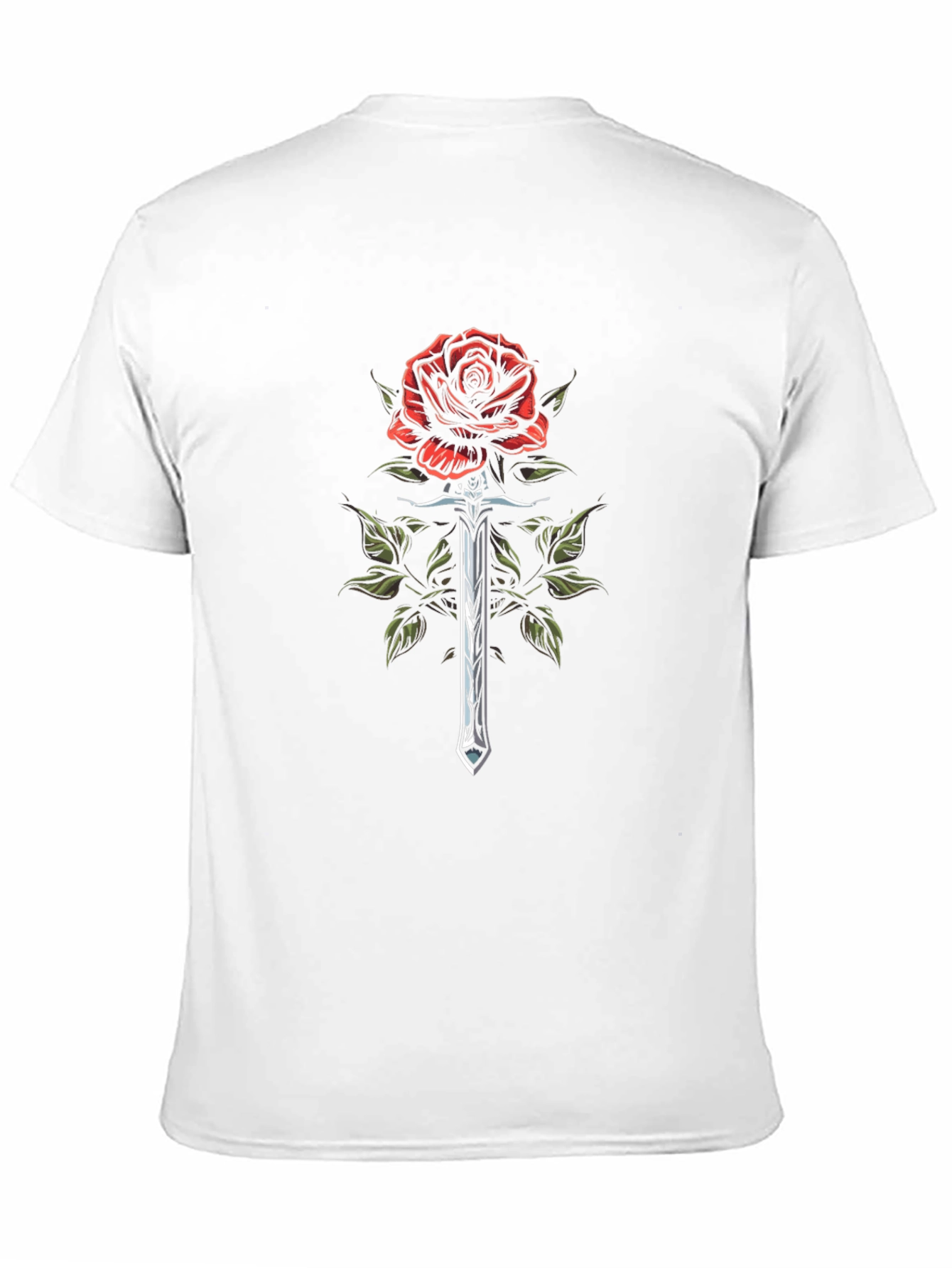 Rose & Sword Graphic T-Shirt