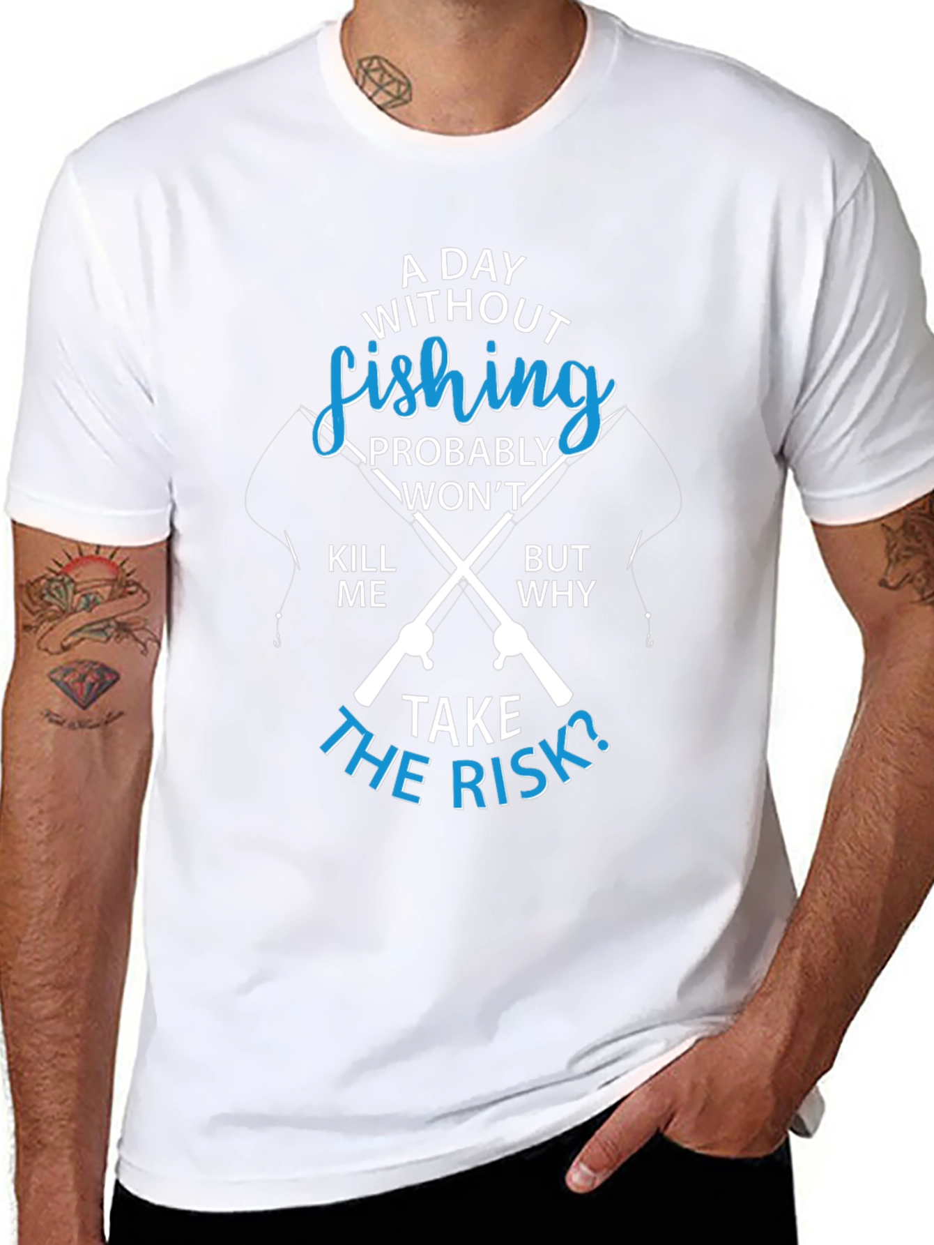Fishing T-Shirt: A Day Without Fishing?