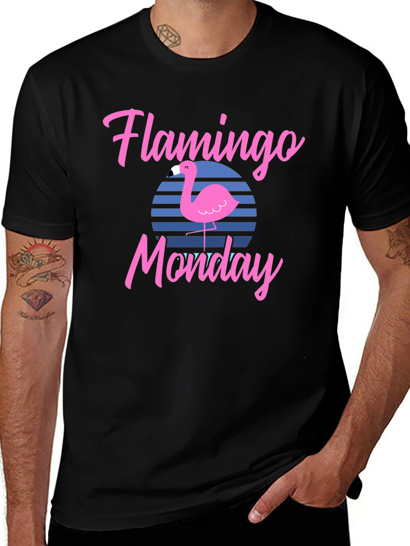 Flamingo Monday Graphic Tee