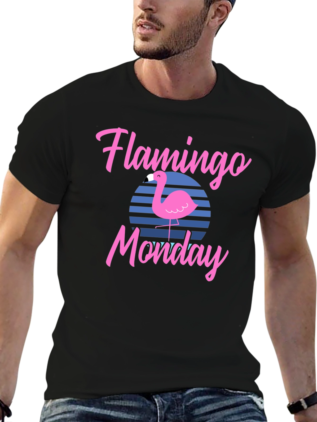 Flamingo Monday Graphic Tee