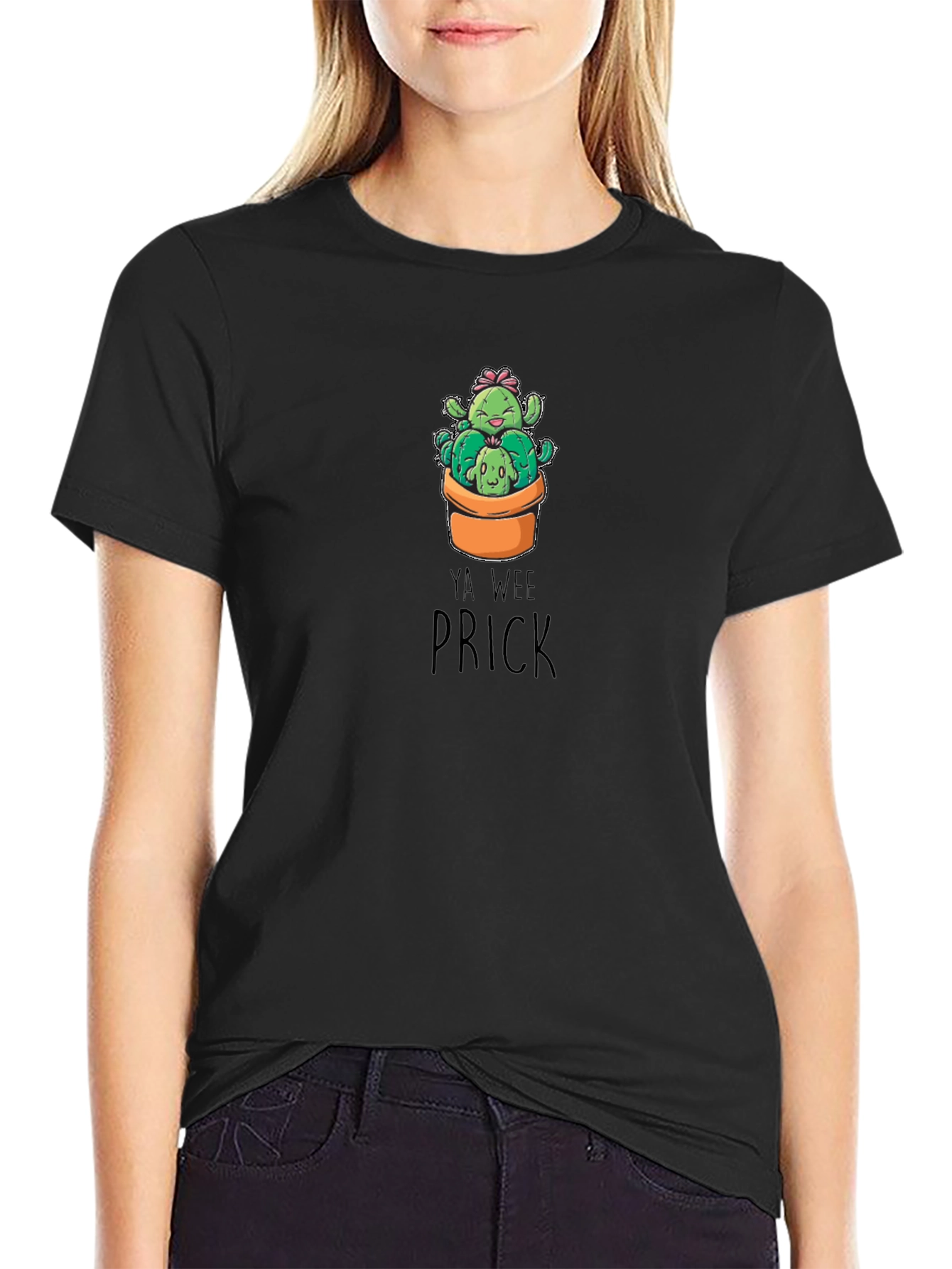 Ya Wee Prick Cactus T-Shirt - Funny Graphic Tee