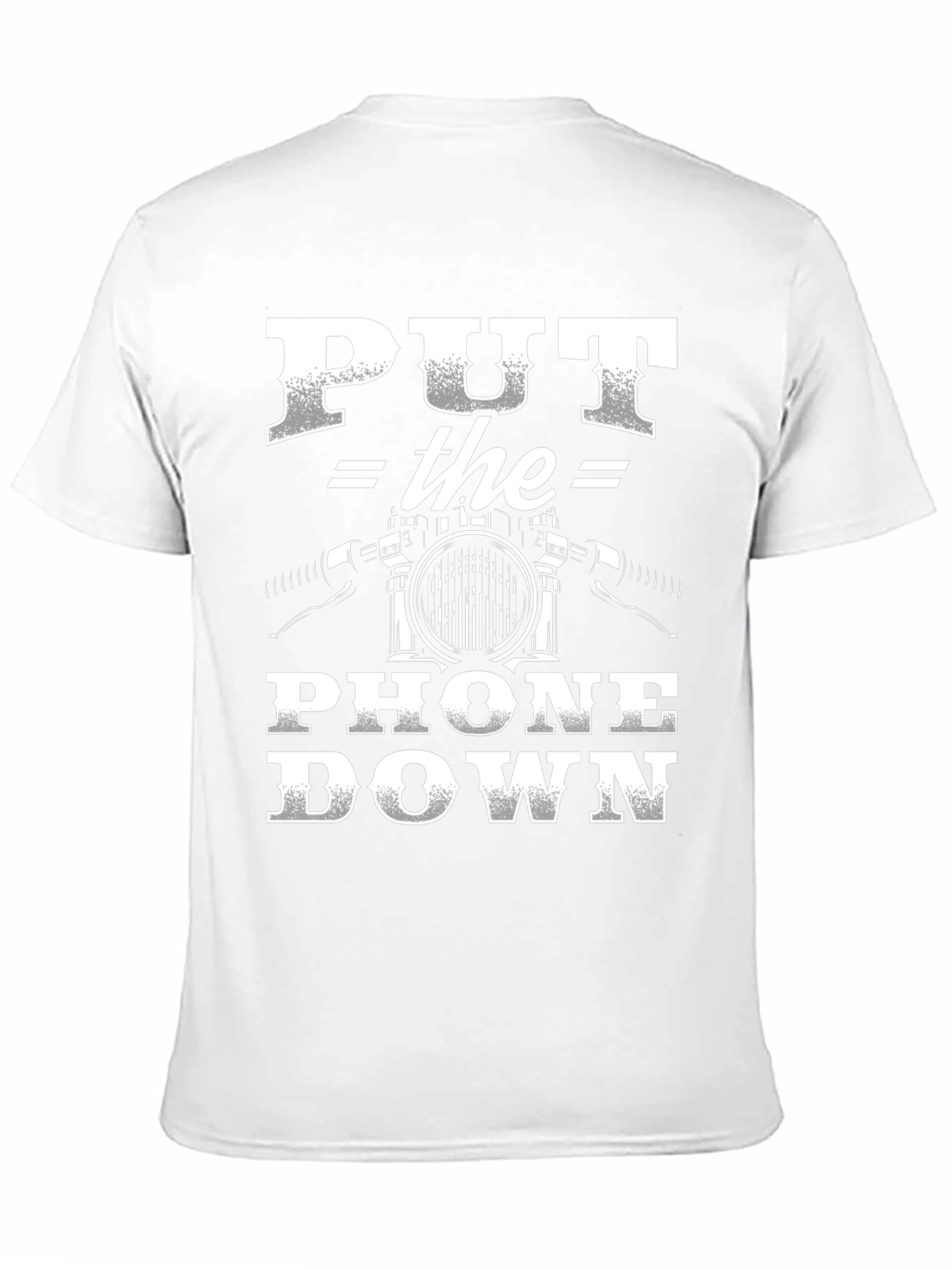 Put The Phone Down Motorcycle T-Shirt