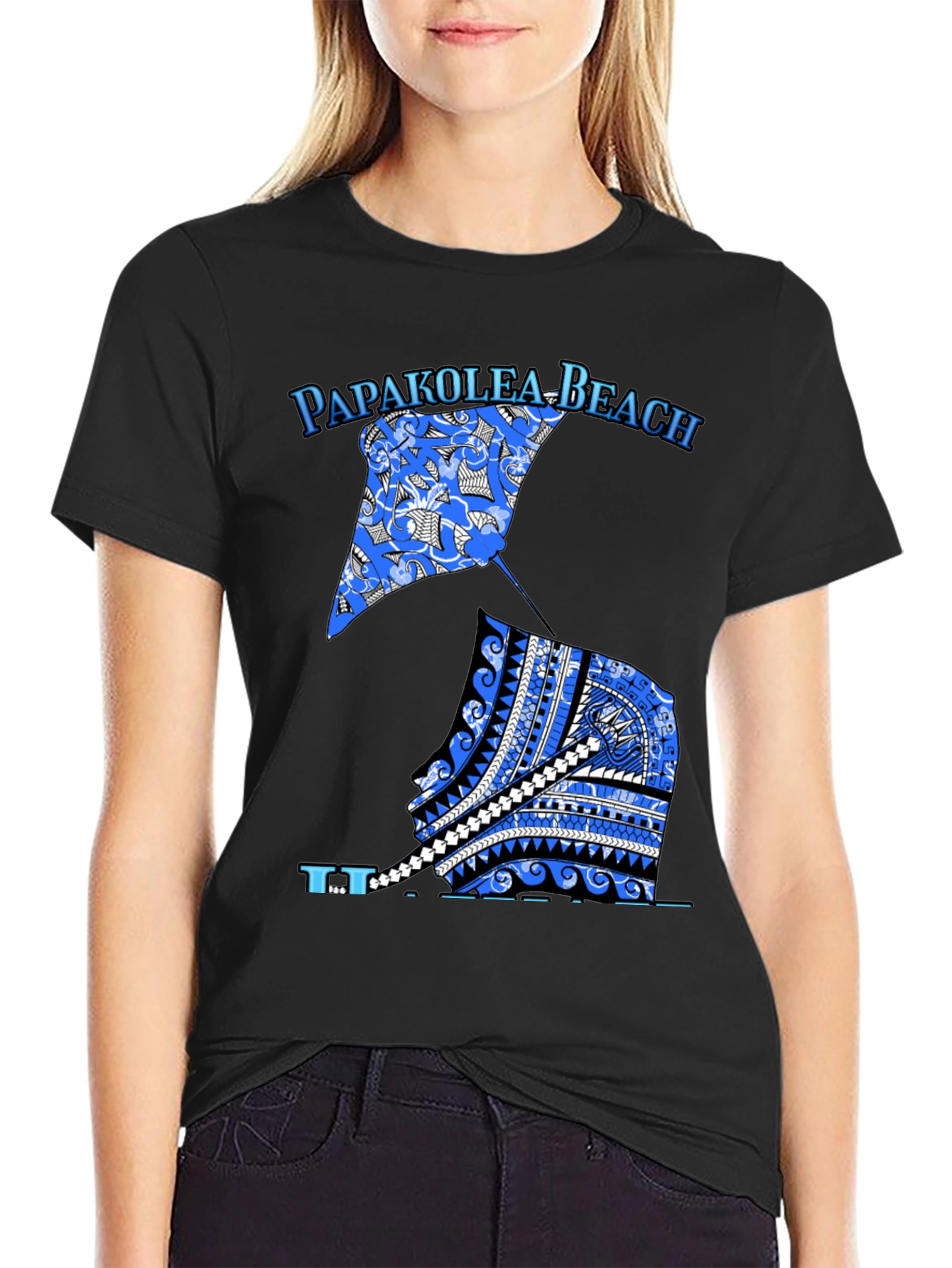 Papakoela Beach Stingray Graphic Tee