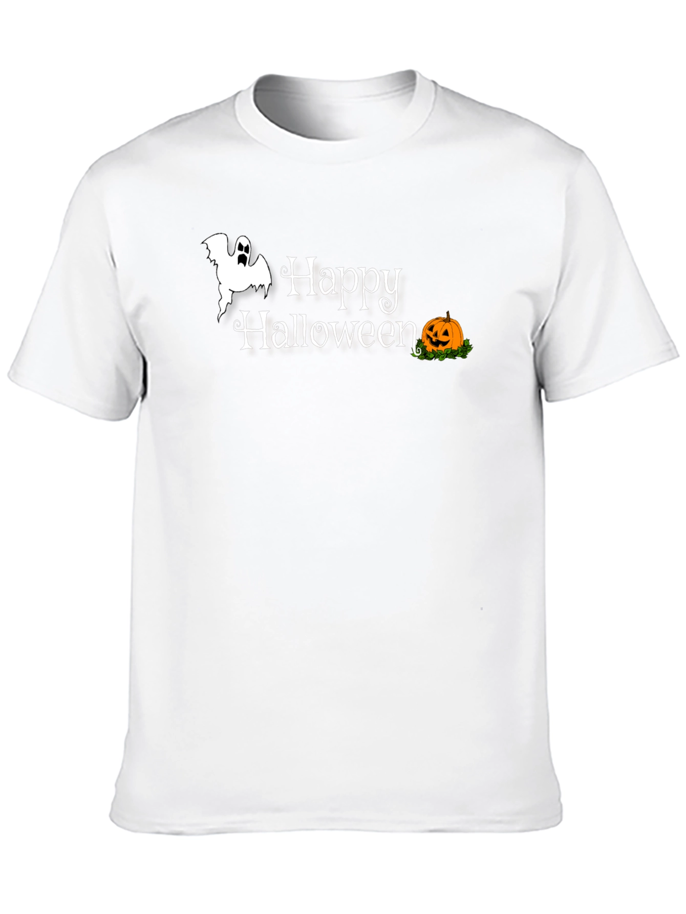 Happy Halloween Graphic Tee - Black