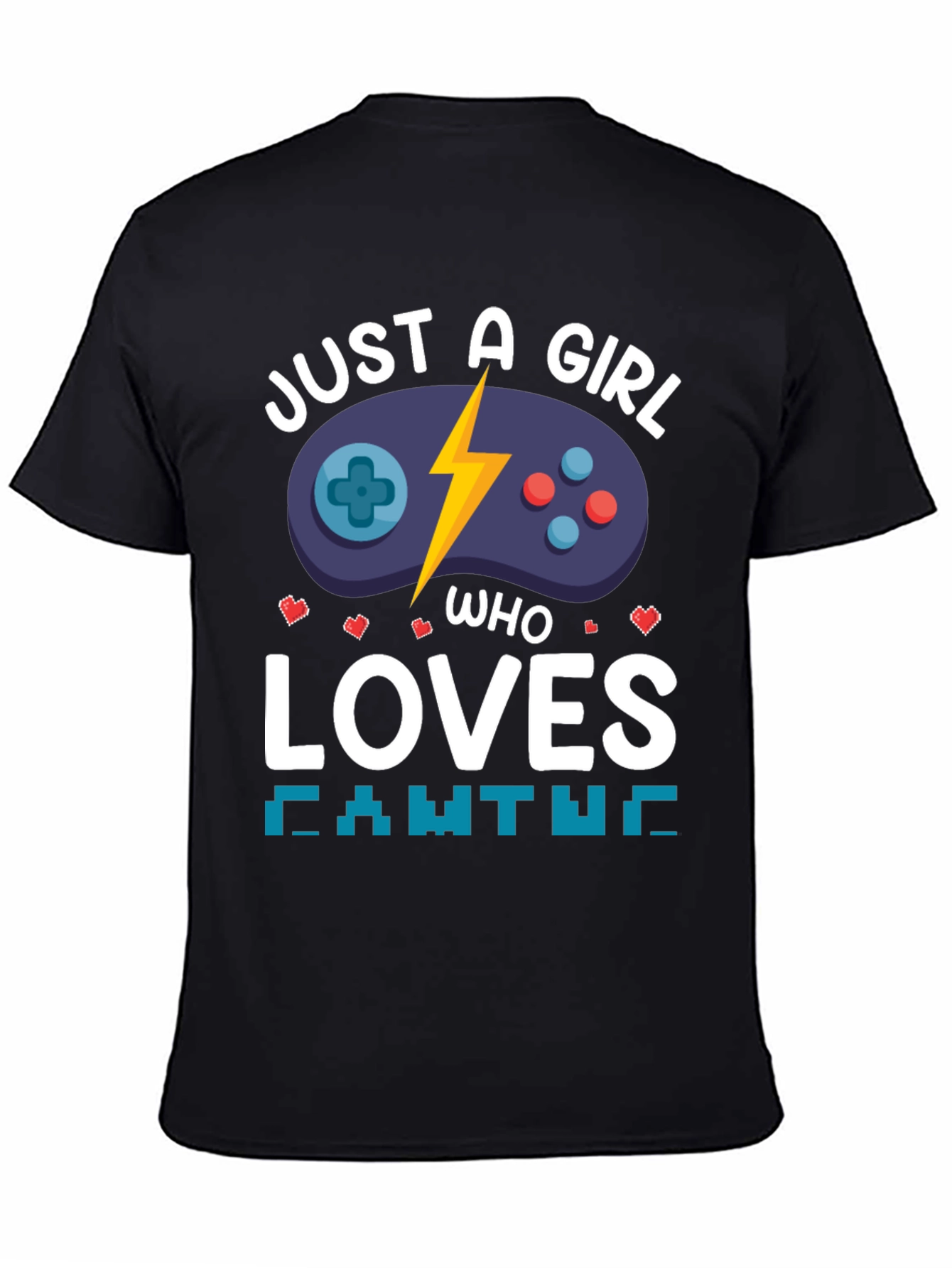Just a Girl Who Loves Gaming T-Shirt