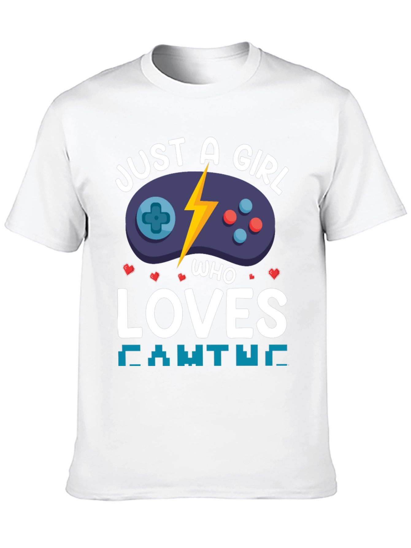 Just a Girl Who Loves Gaming T-Shirt