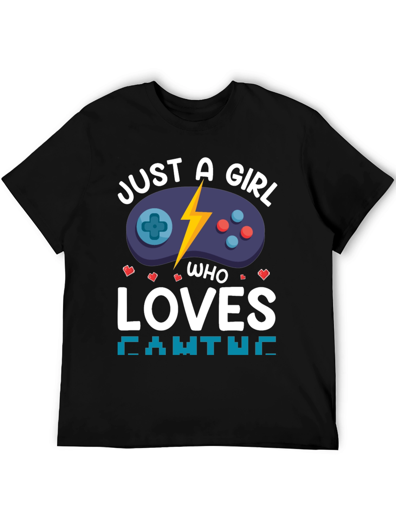 Just a Girl Who Loves Gaming T-Shirt
