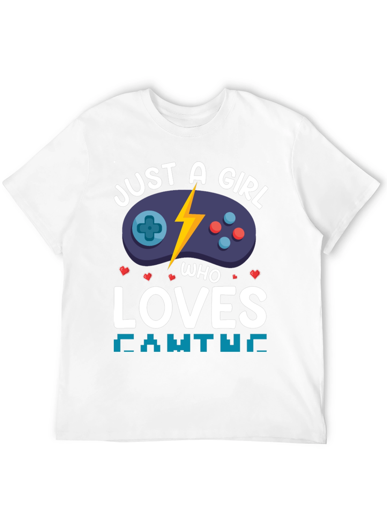 Just a Girl Who Loves Gaming T-Shirt