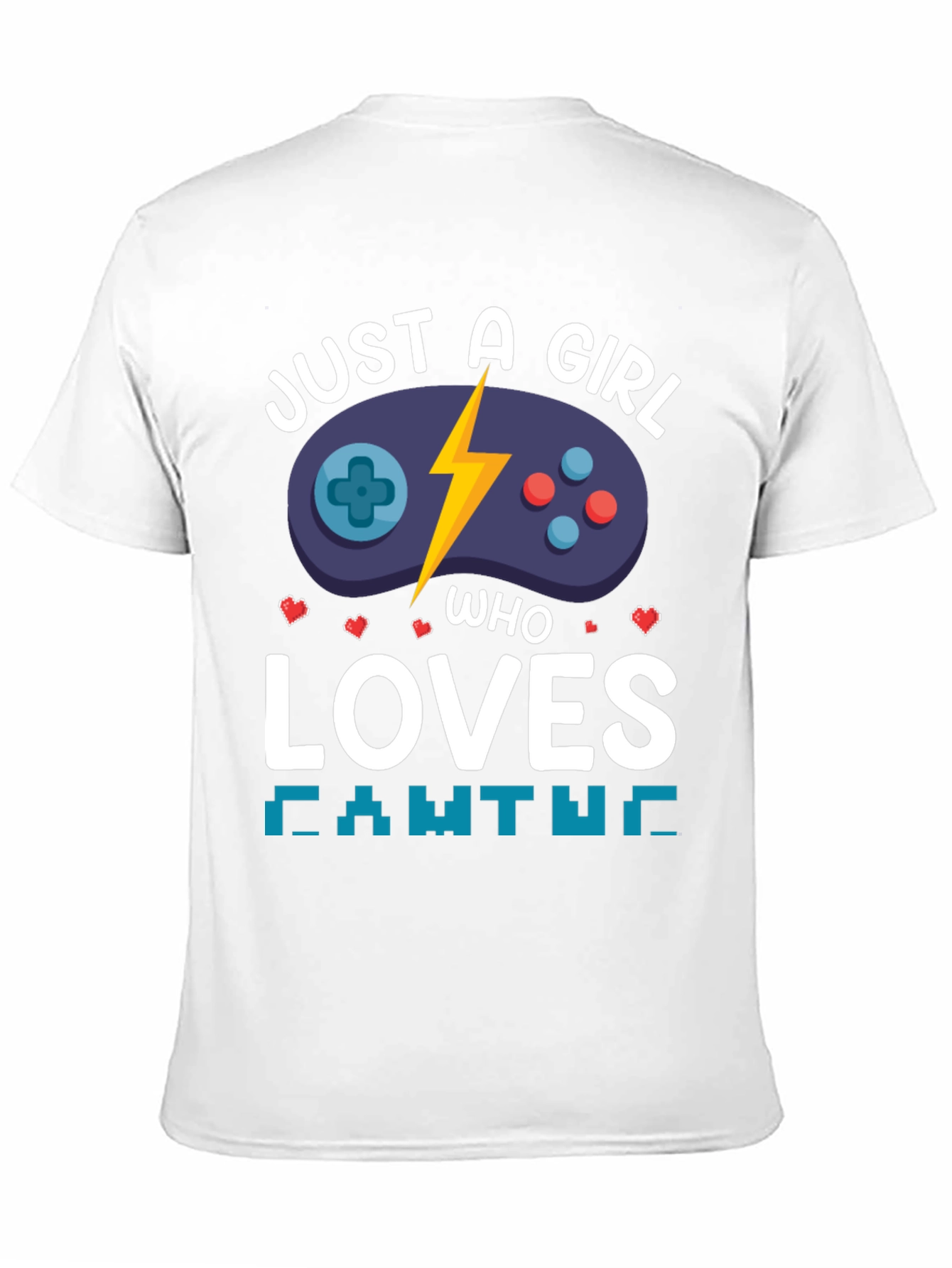 Just a Girl Who Loves Gaming T-Shirt