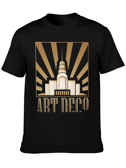 Art Deco T-Shirt - Vintage Style Graphic Tee