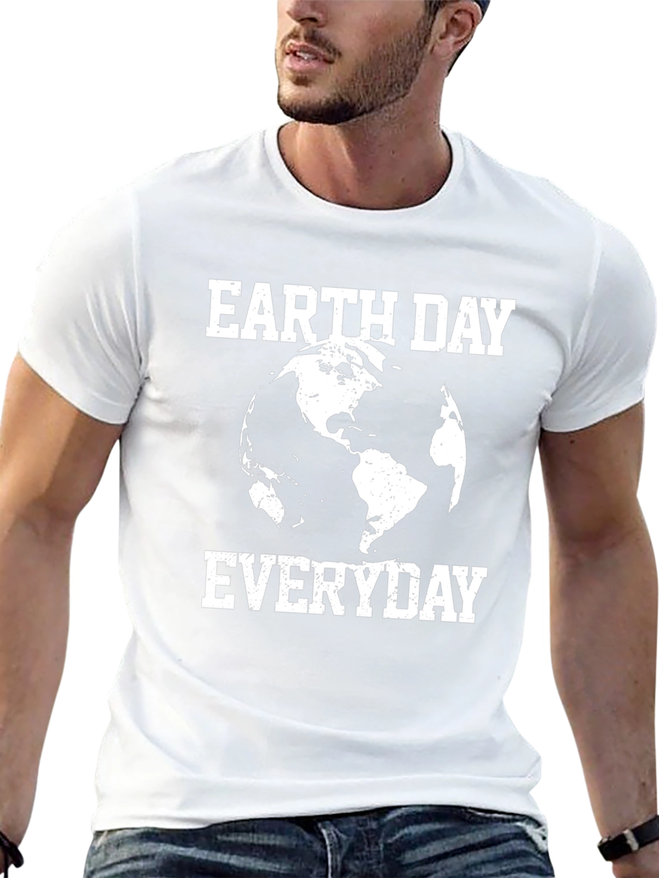 Earth Day Everyday Black T-Shirt