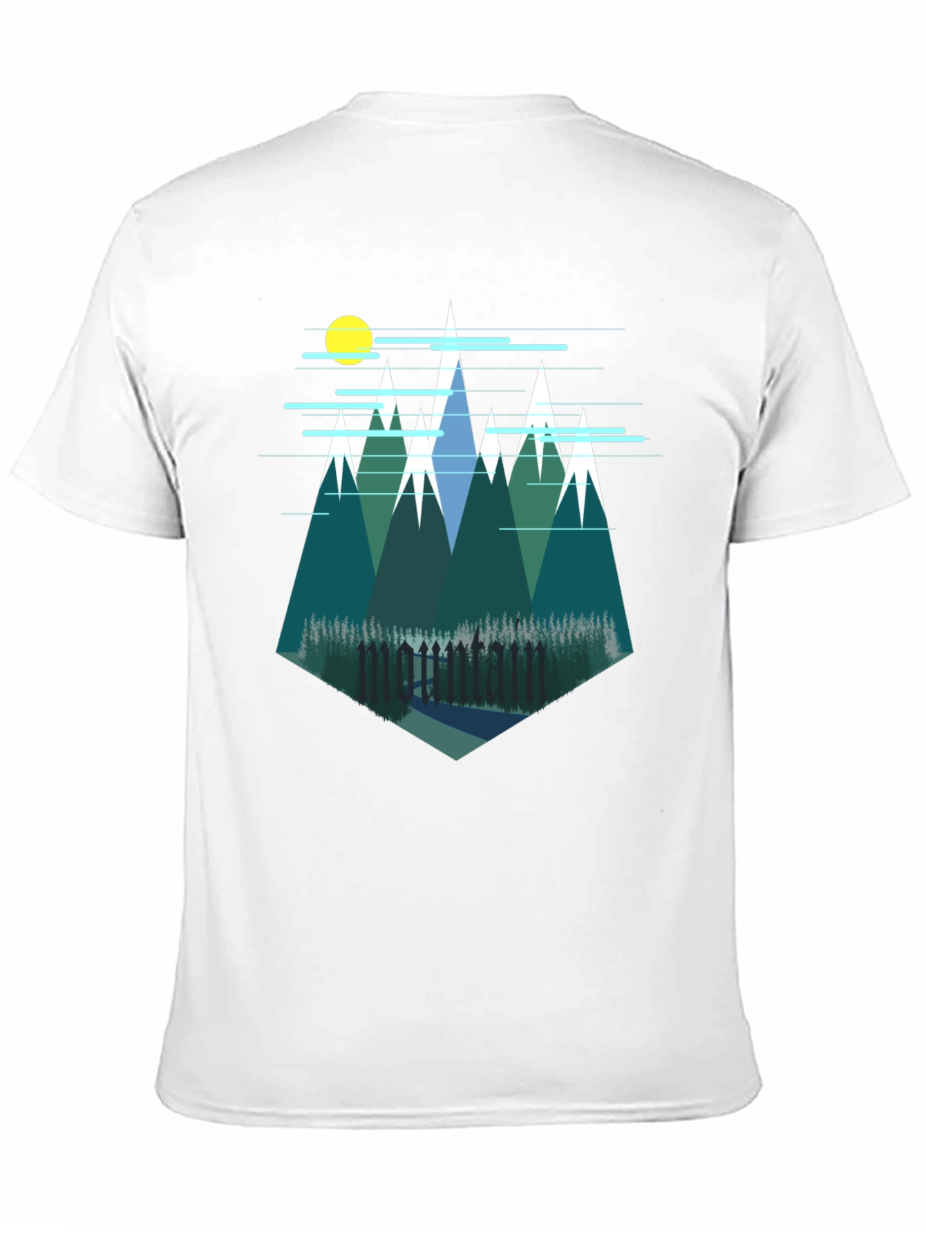 Mountain Graphic Tee - Nature Inspired Design