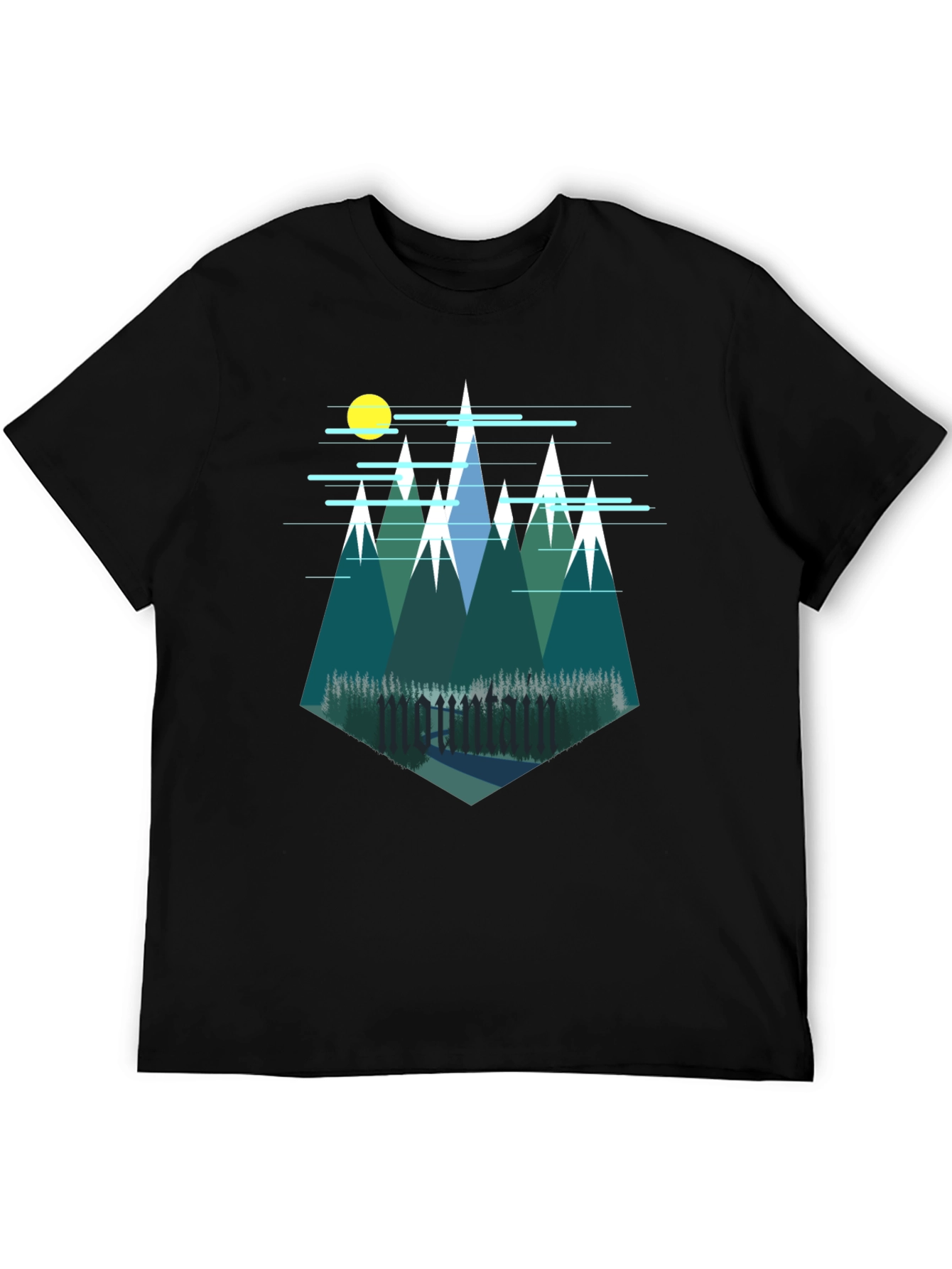Mountain Graphic Tee - Nature Inspired Design