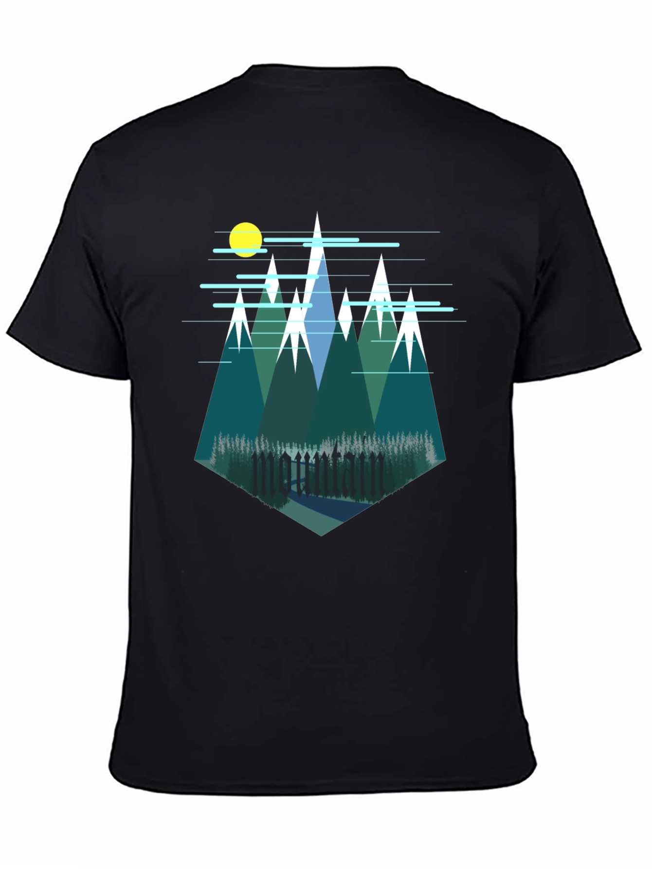 Mountain Graphic Tee - Nature Inspired Design