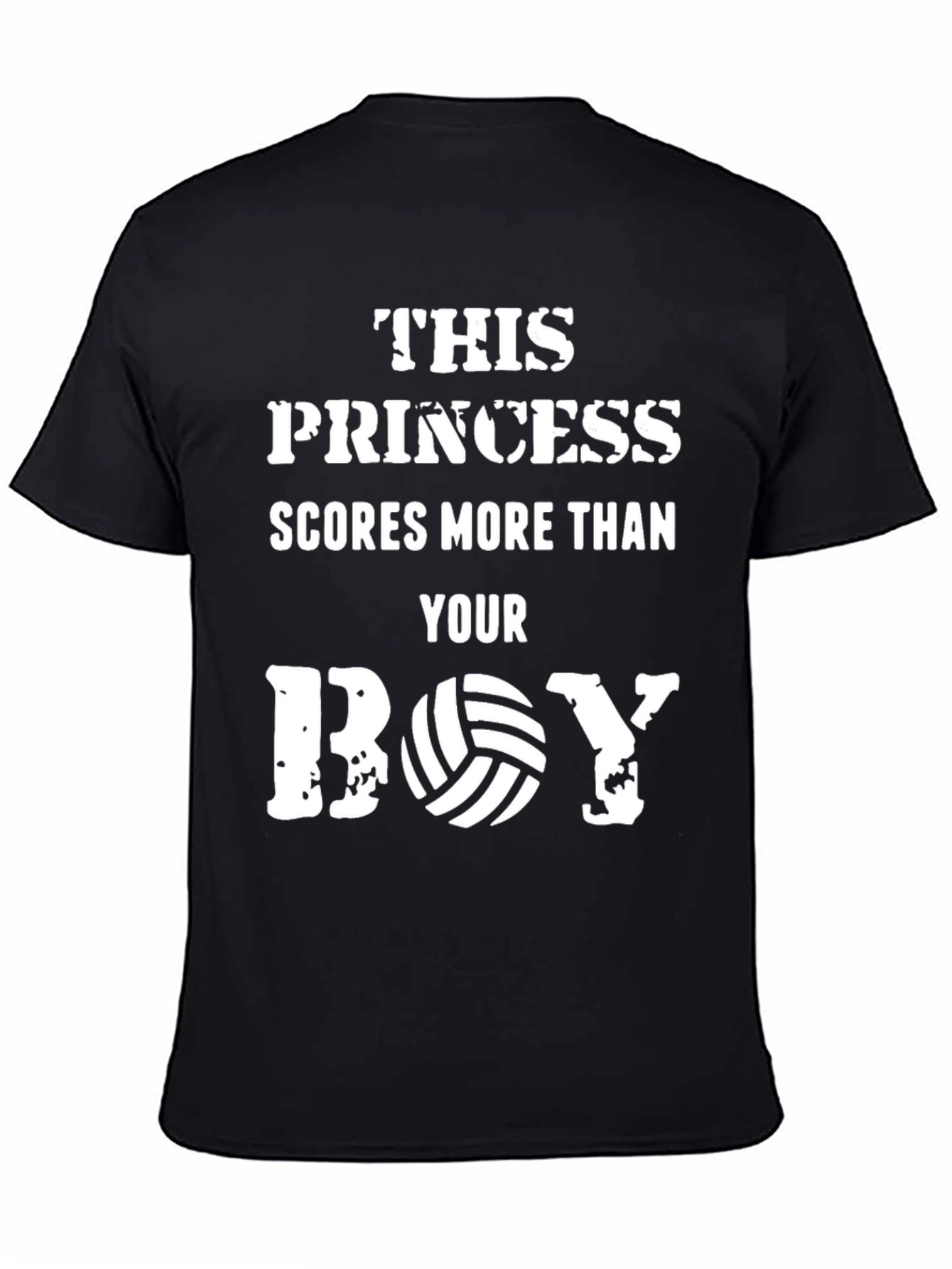 Princess Scores Volleyball T-Shirt