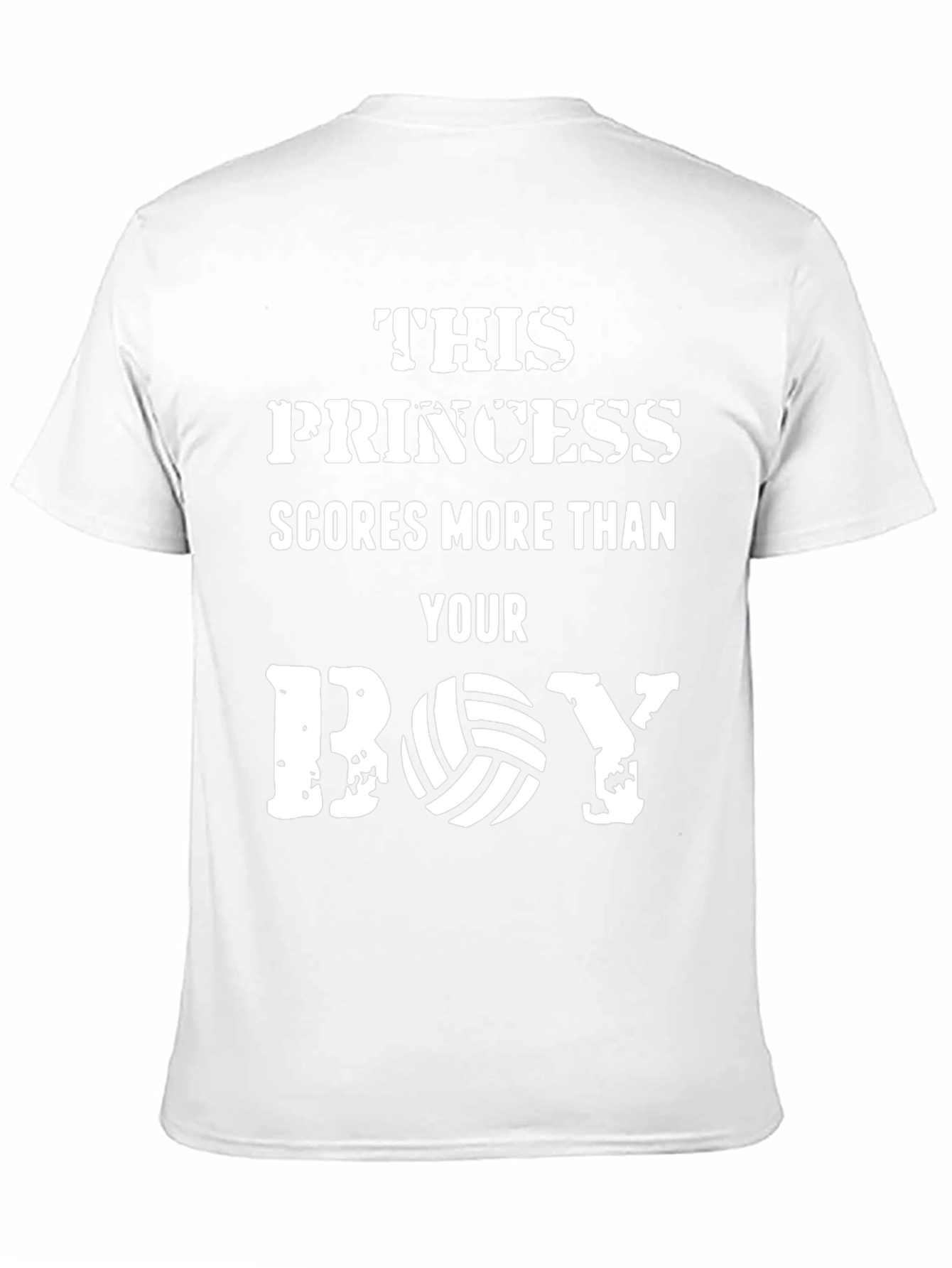 Princess Scores Volleyball T-Shirt