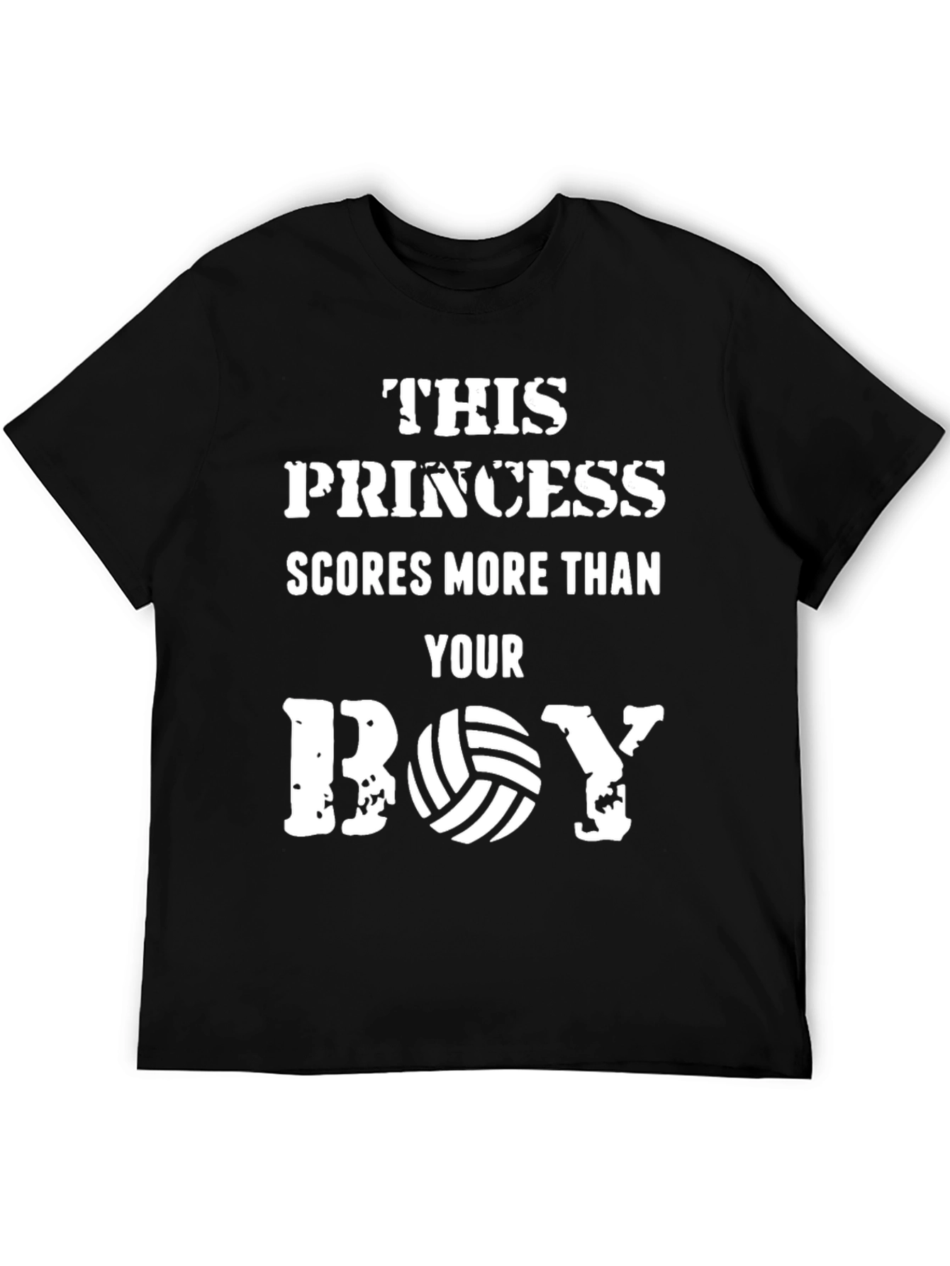 Princess Scores Volleyball T-Shirt