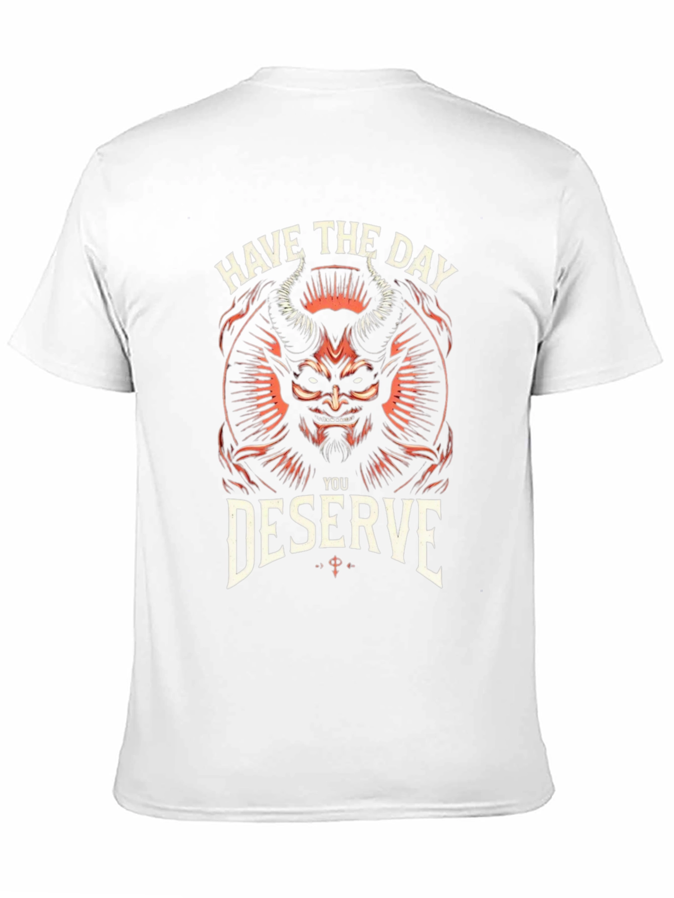 Have the Day You Deserve Graphic Tee - Black