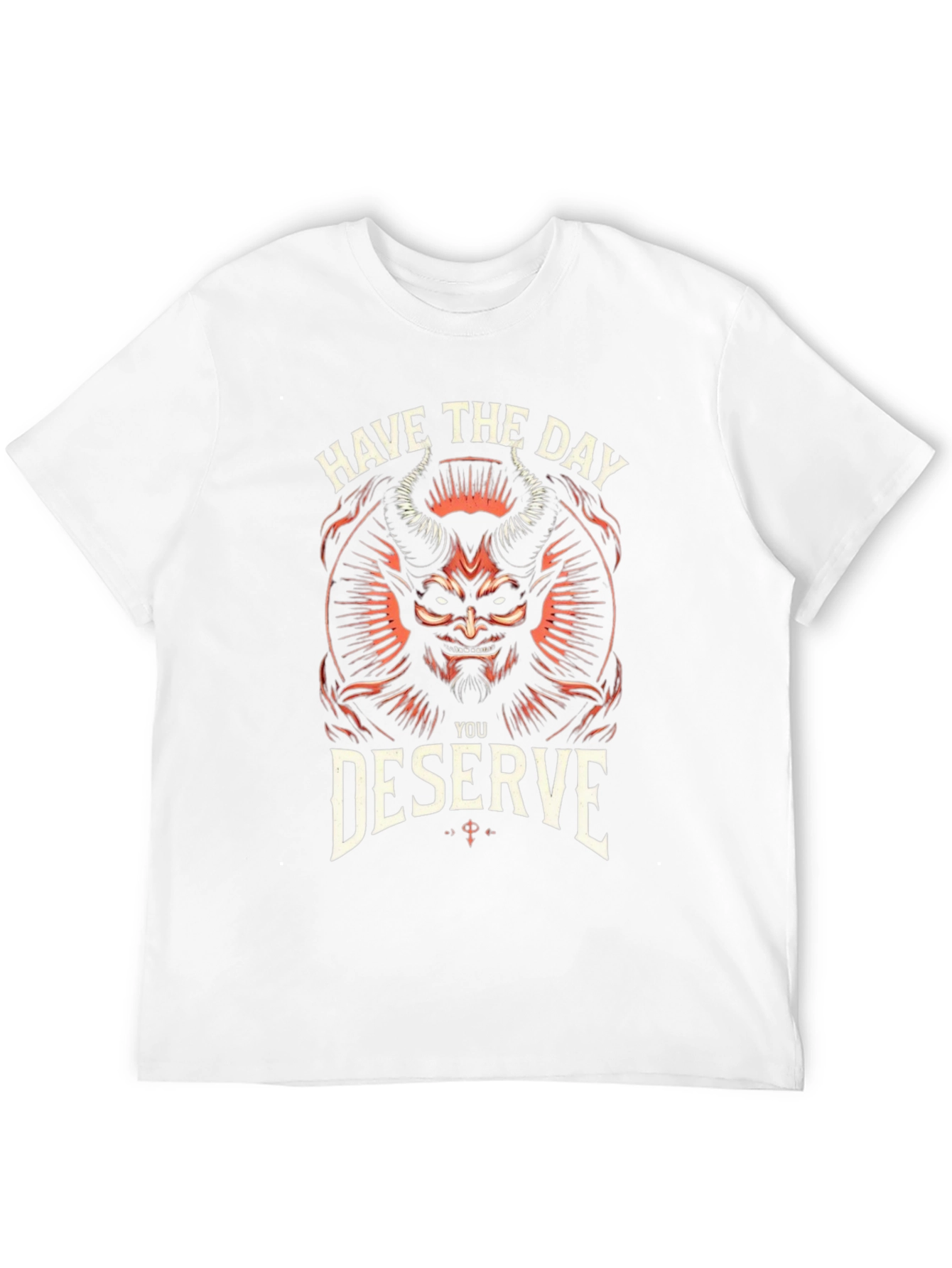 Have the Day You Deserve Graphic Tee - Black