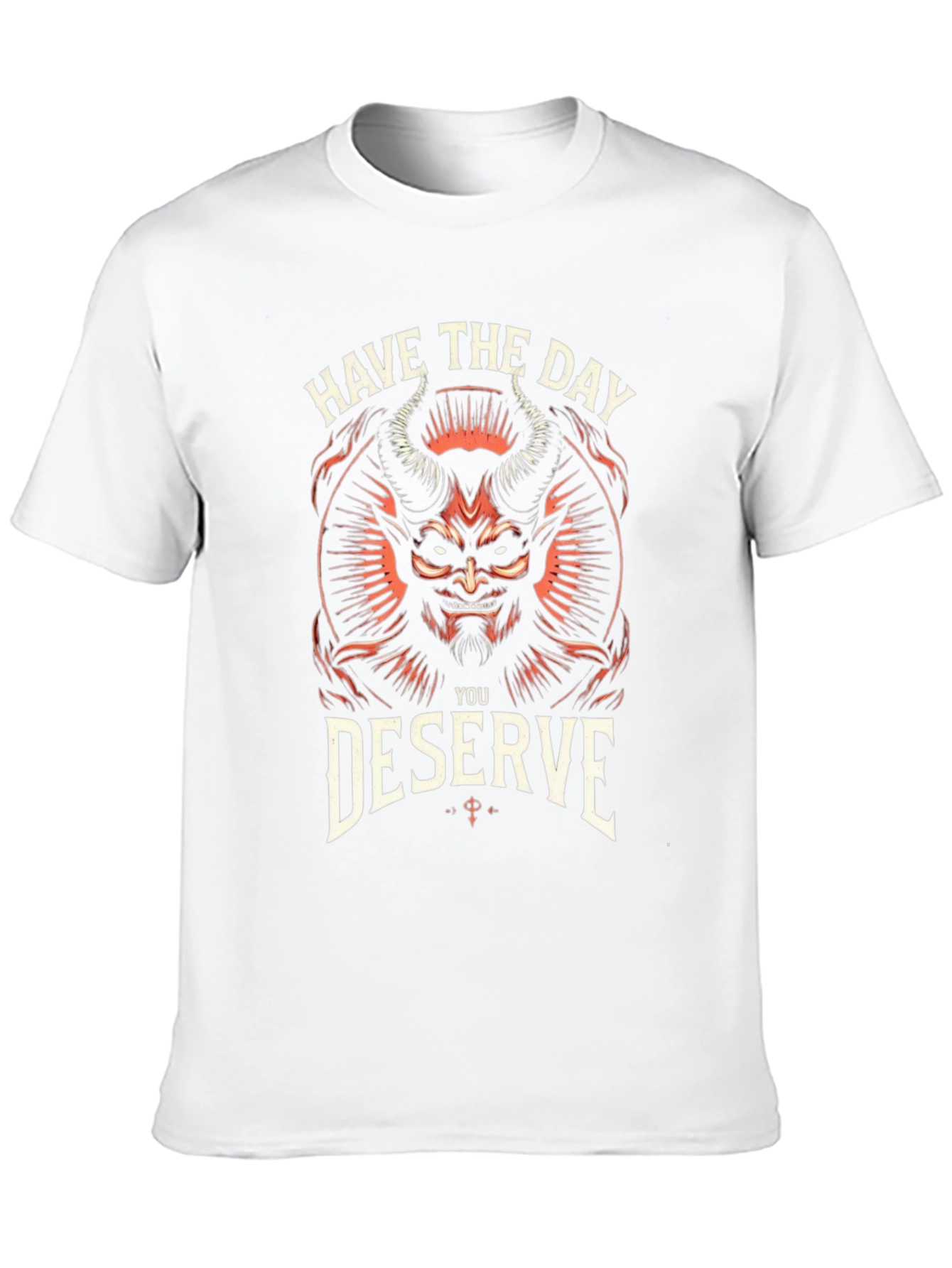 Have the Day You Deserve Graphic Tee - Black