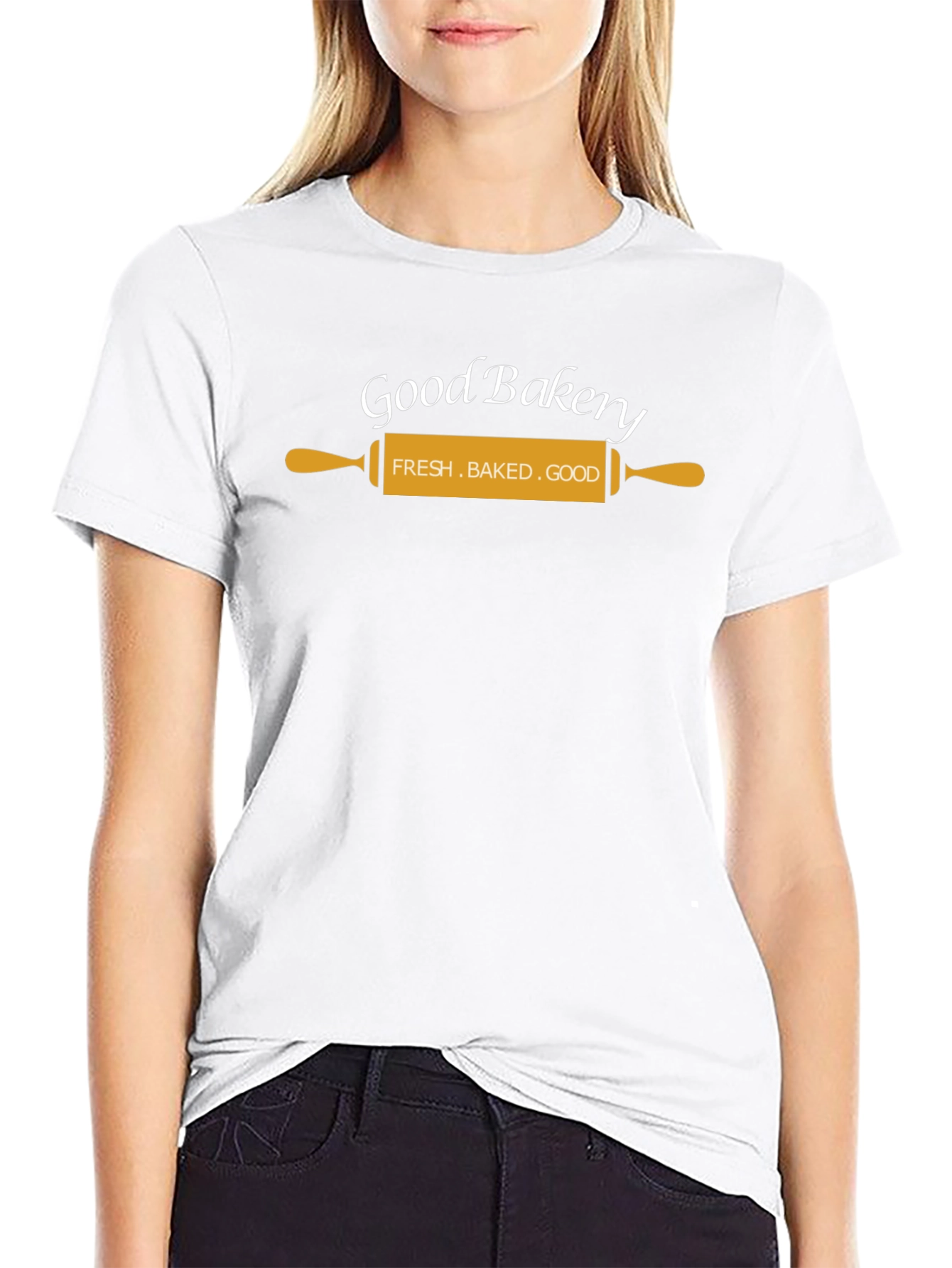 Good Bakery Black T-Shirt
