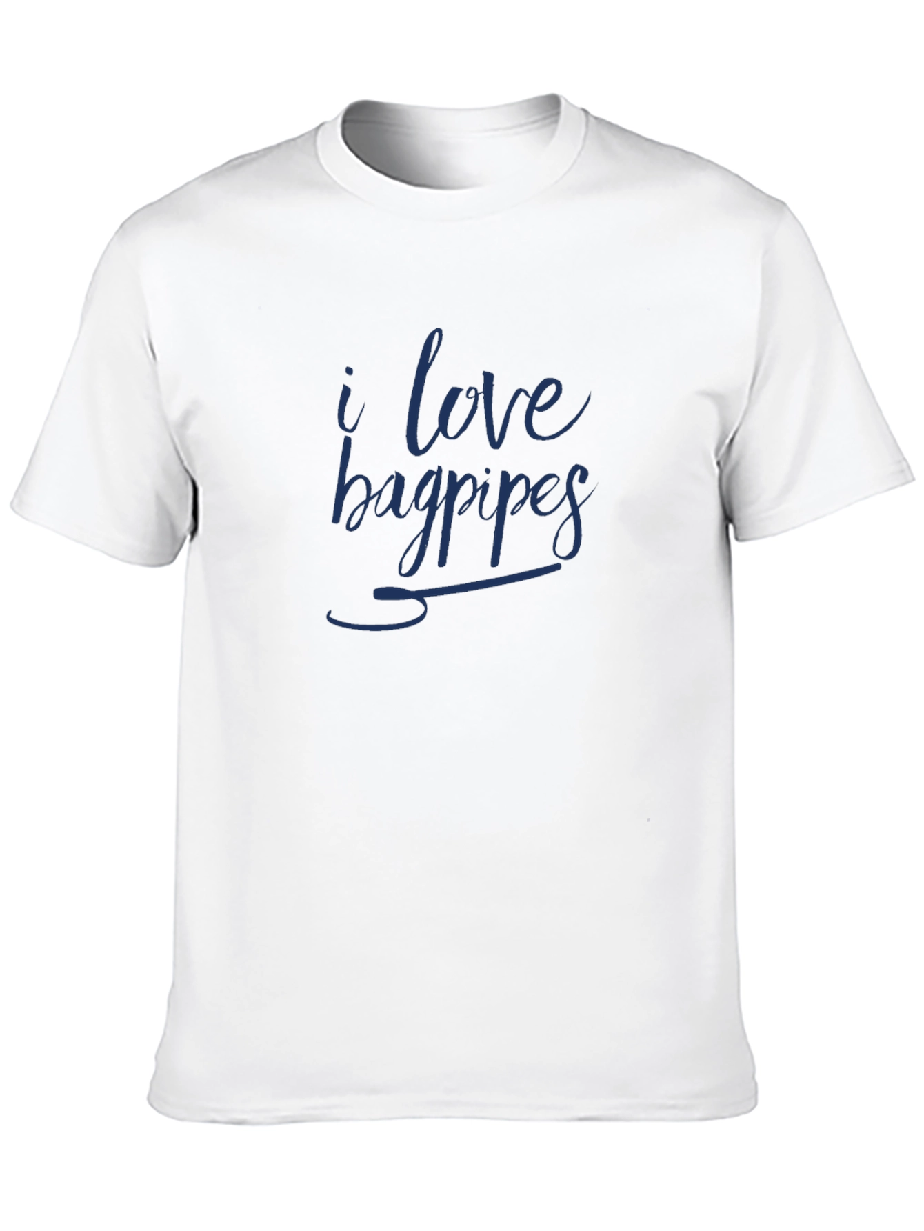 I Love Bagpipes T-Shirt