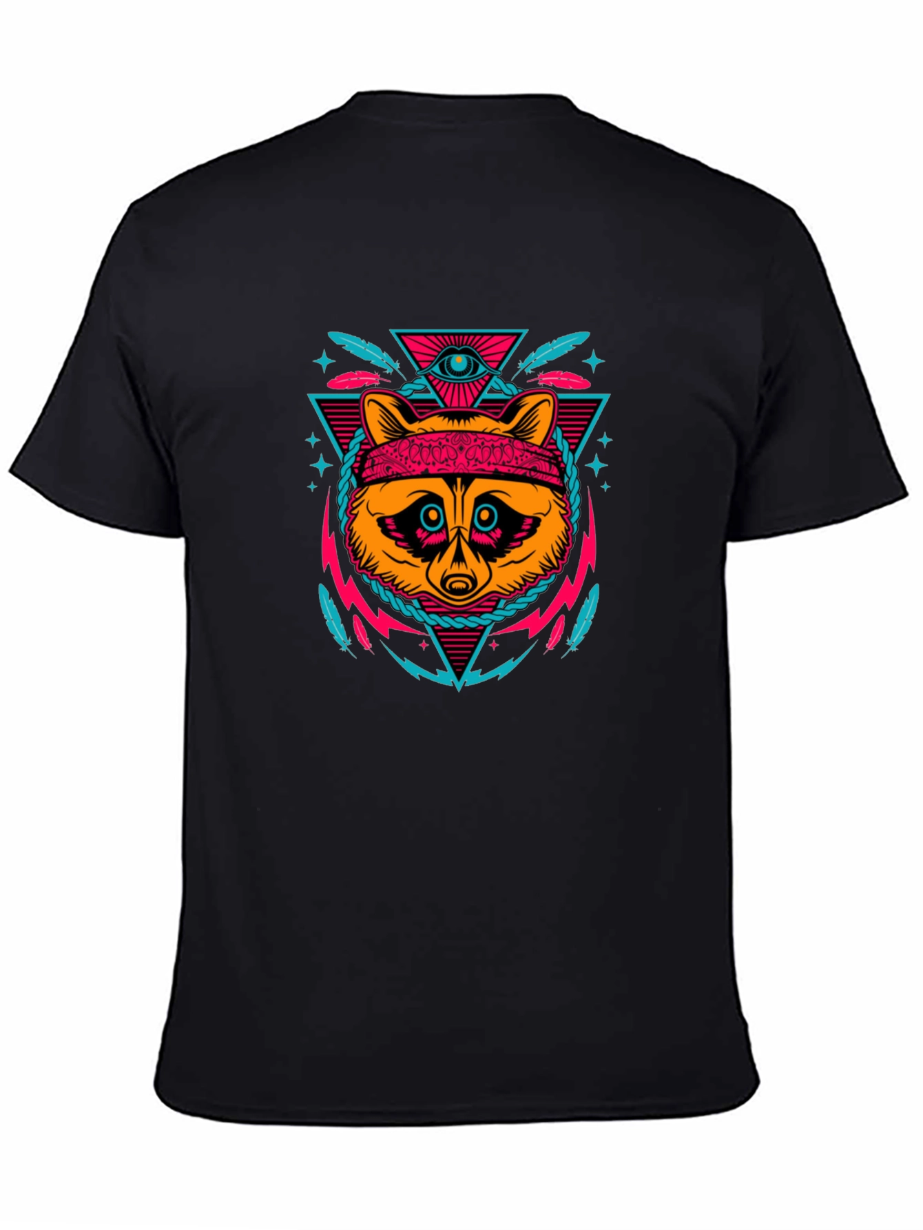 Cool Raccoon Graphic Tee - Edgy Streetwear