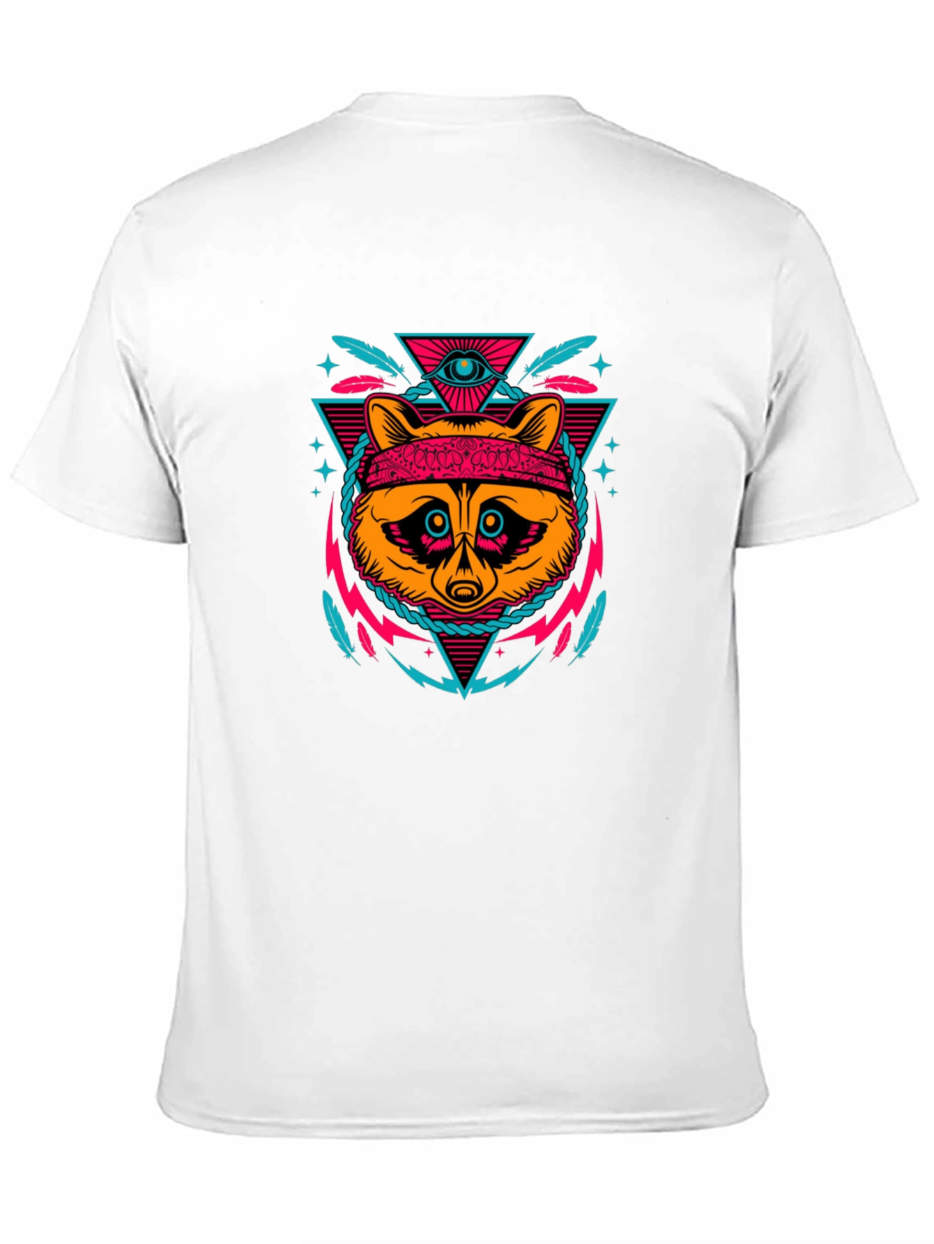 Cool Raccoon Graphic Tee - Edgy Streetwear