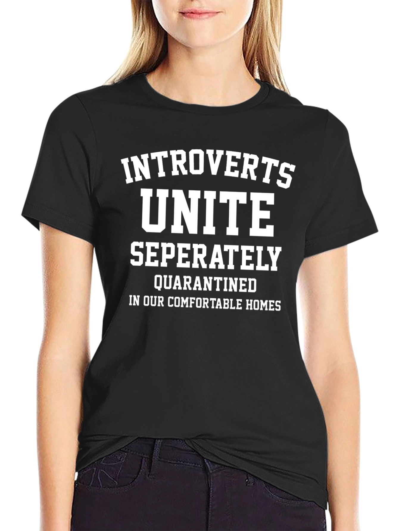 Introverts Unite Separately T-Shirt